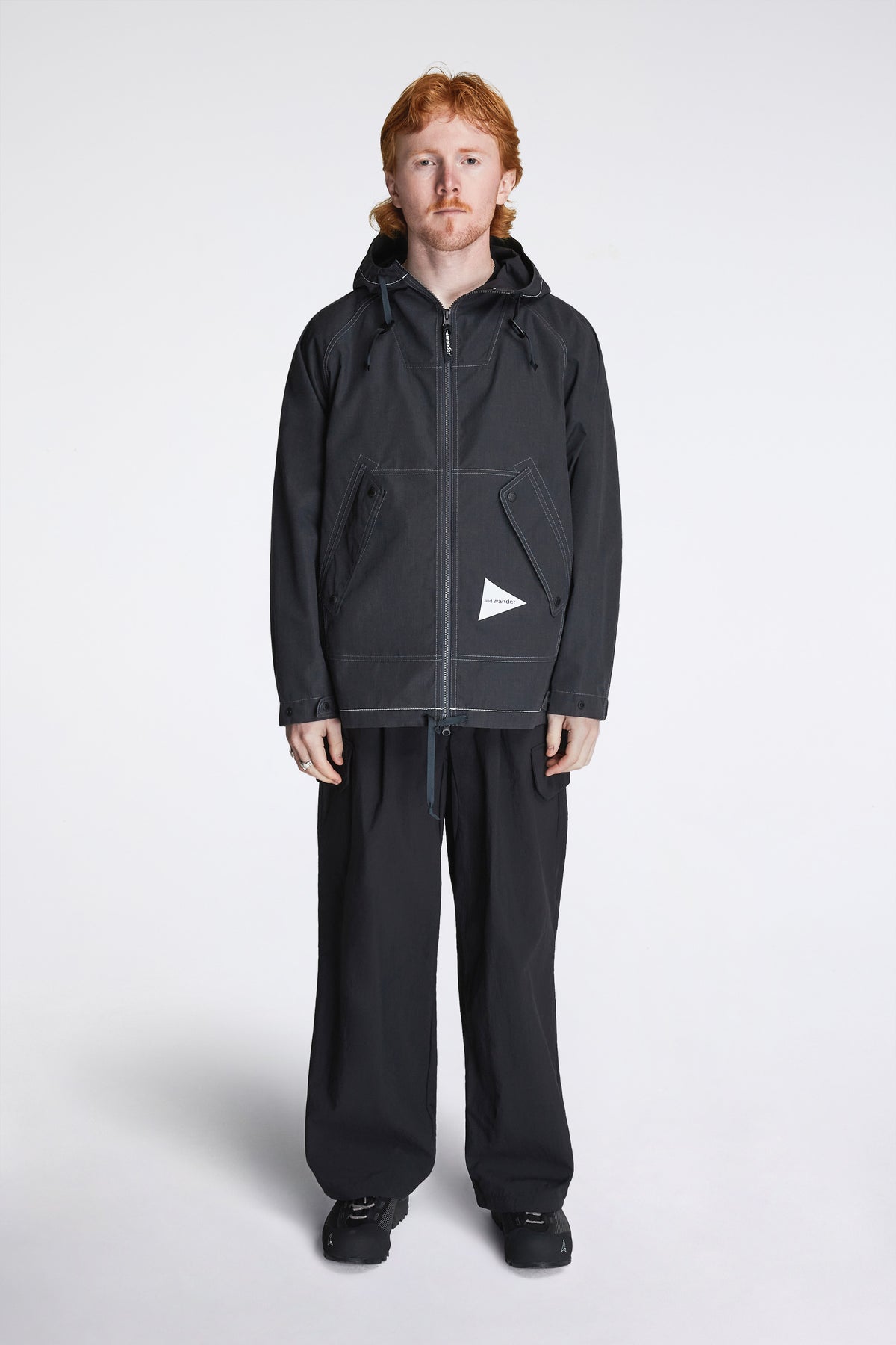 And Wander Twill Pants Black