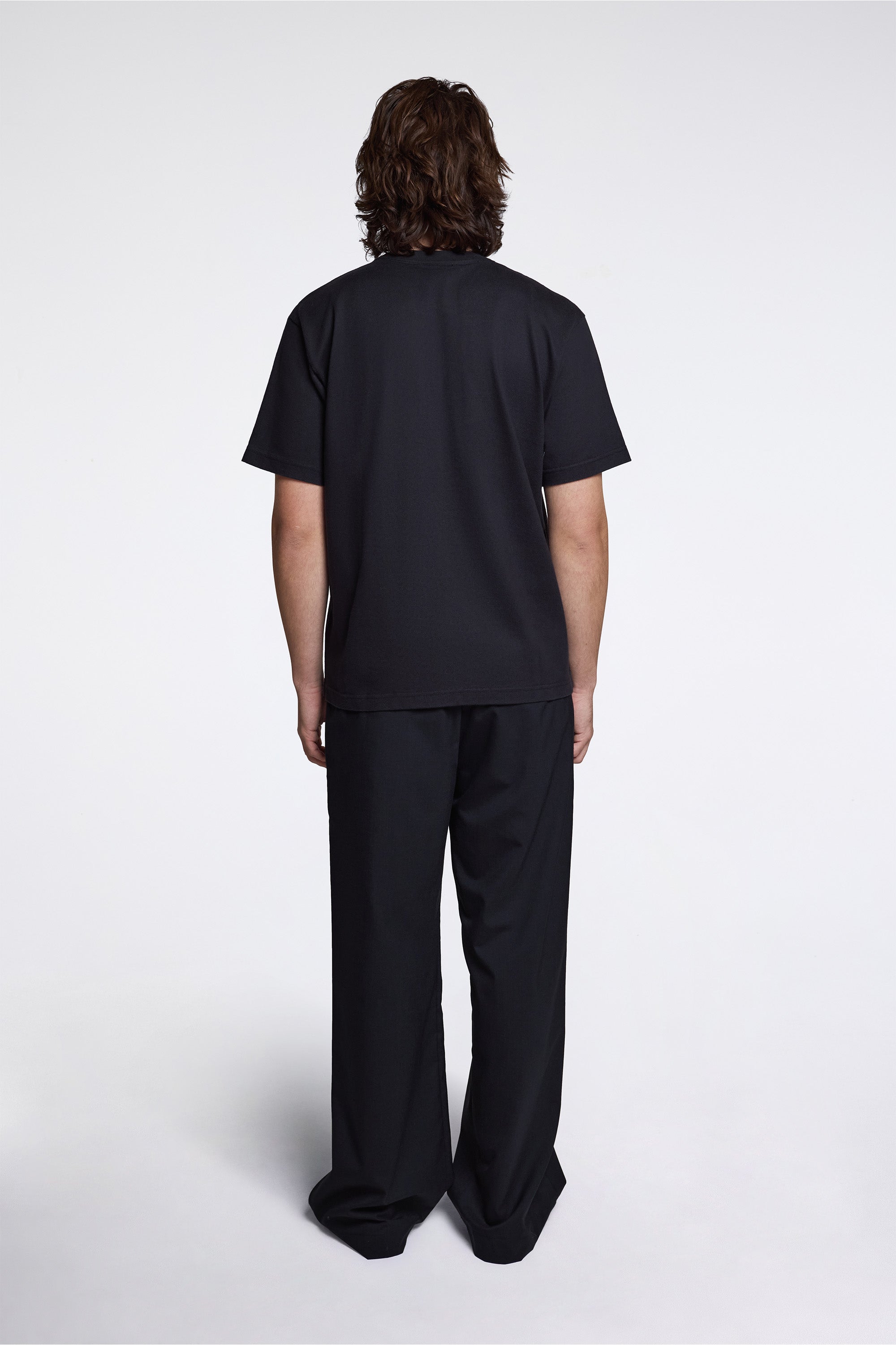 Sftm / Academy'' Vintage Tee Overdye Black