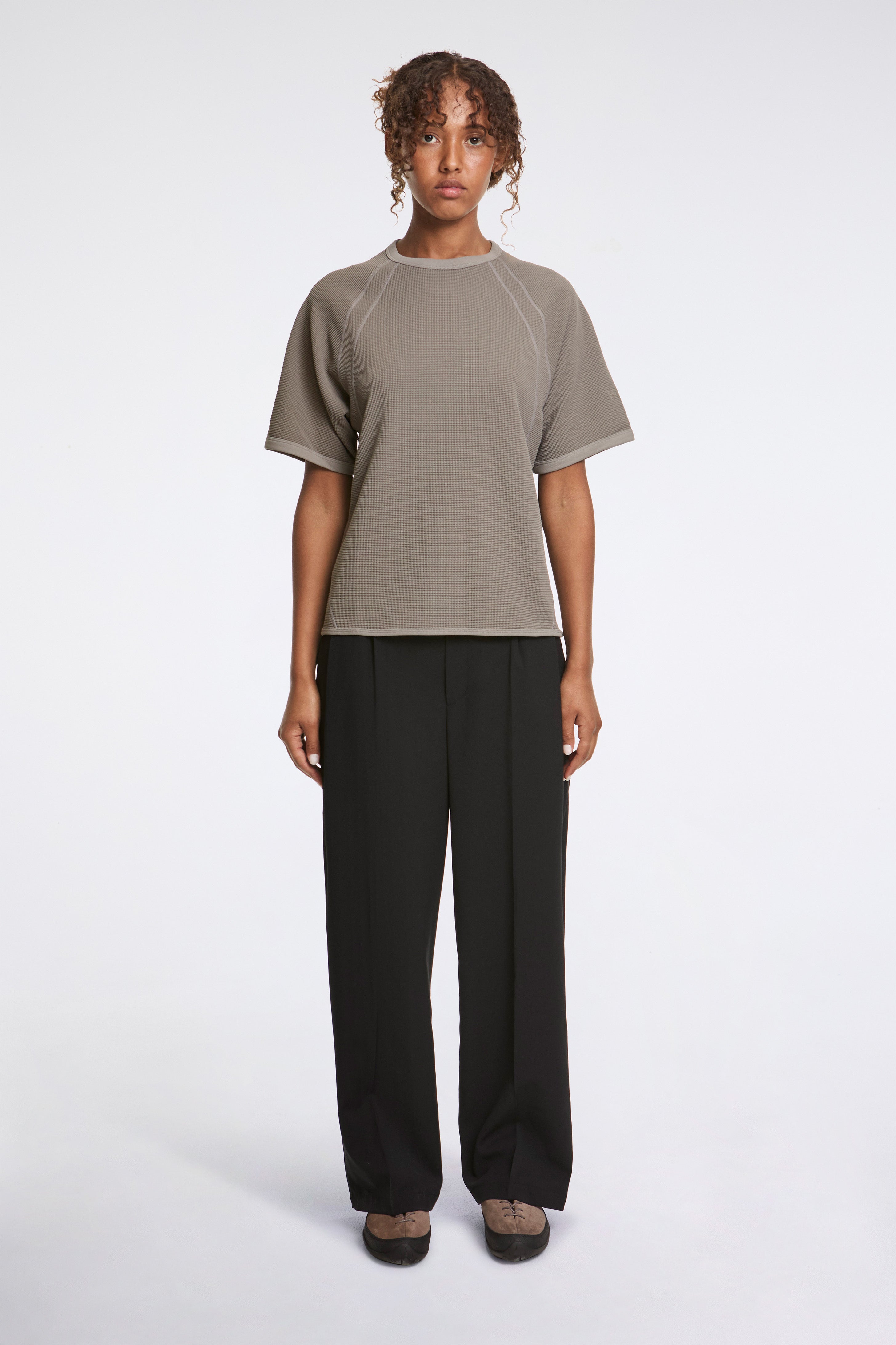 W's Mesh WF Actinoid T-Shirt Arid Beige