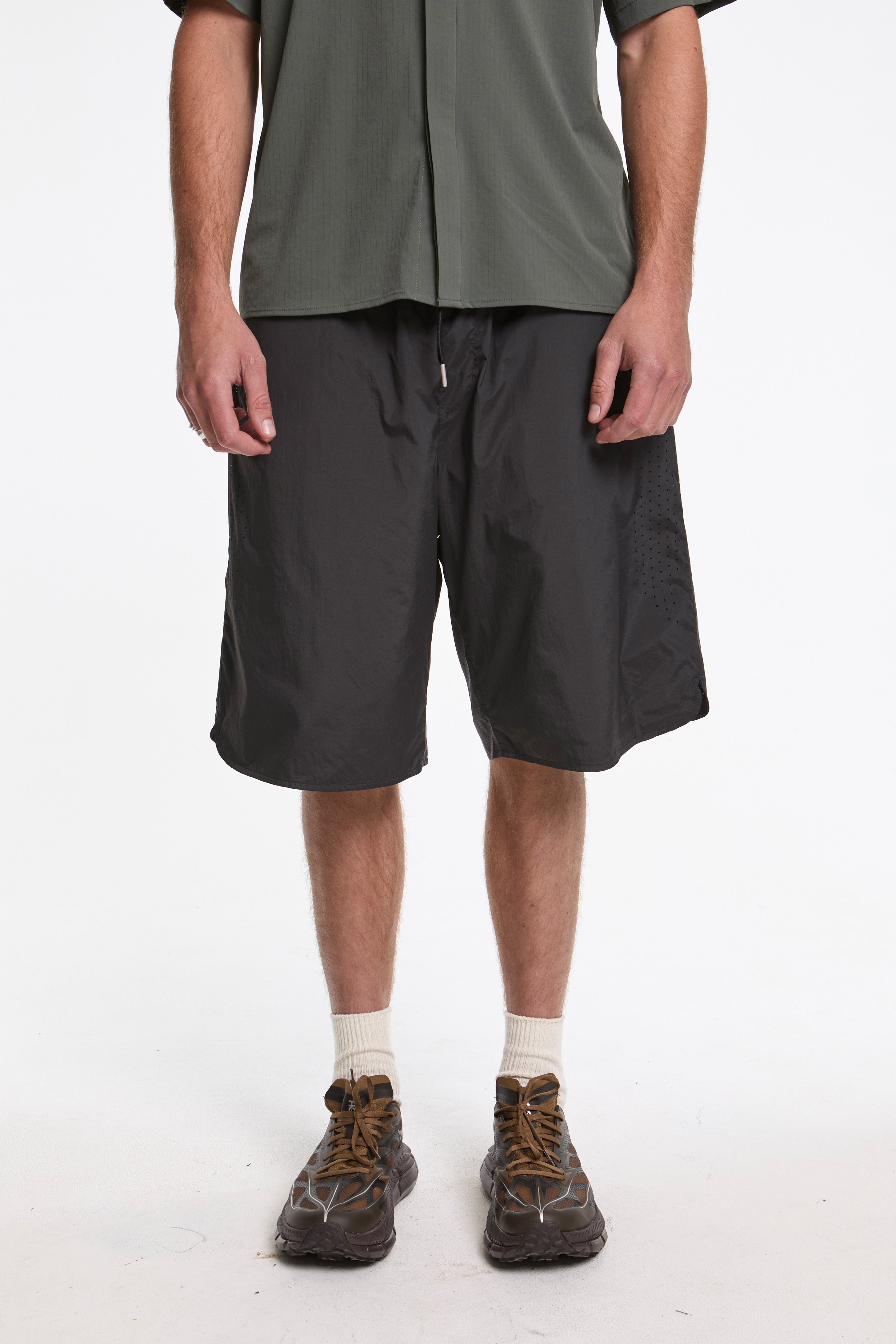 Orbit LT Technical Shorts Charcoal Black