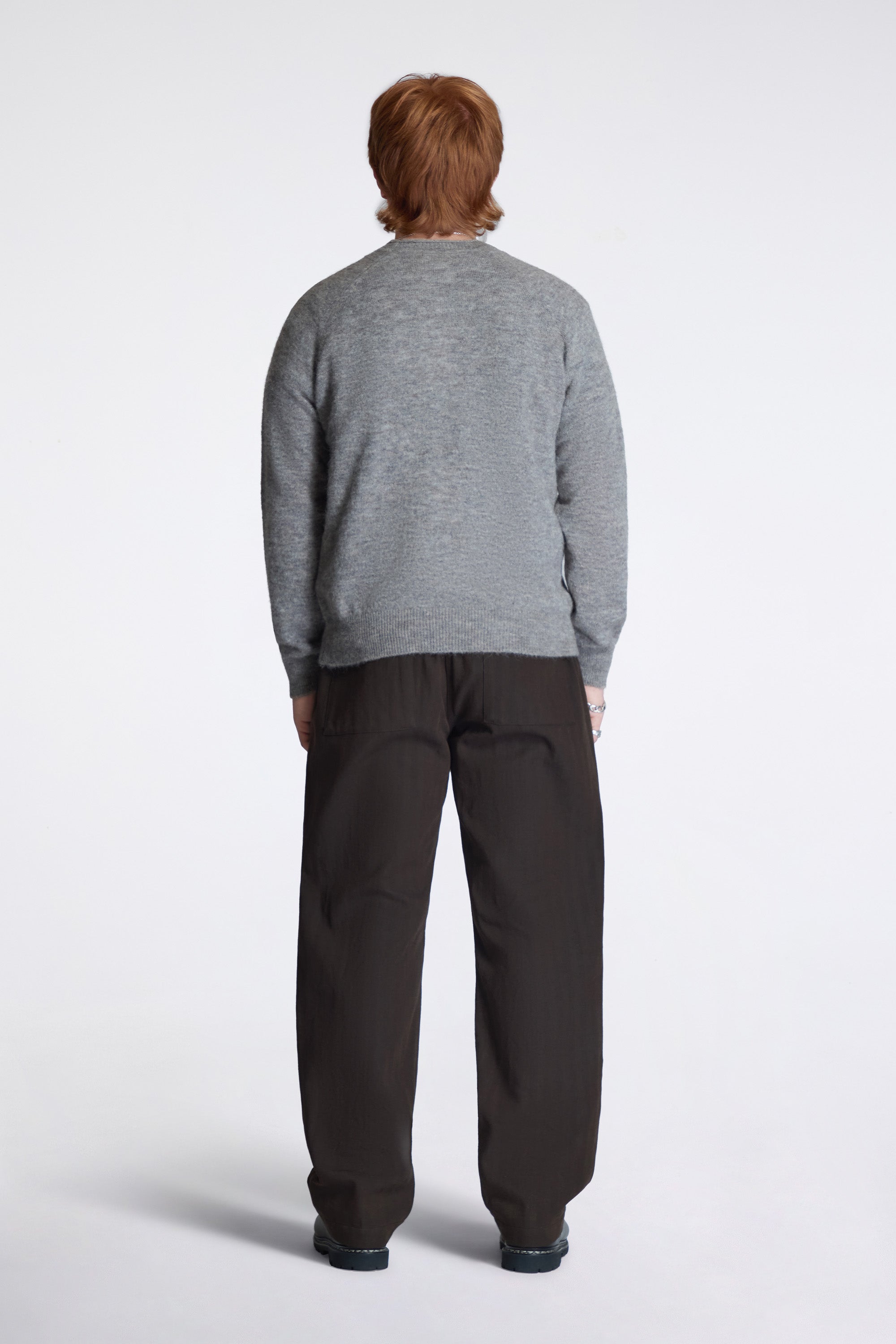 Nordevik Baby Alpaca Sweater Walnut