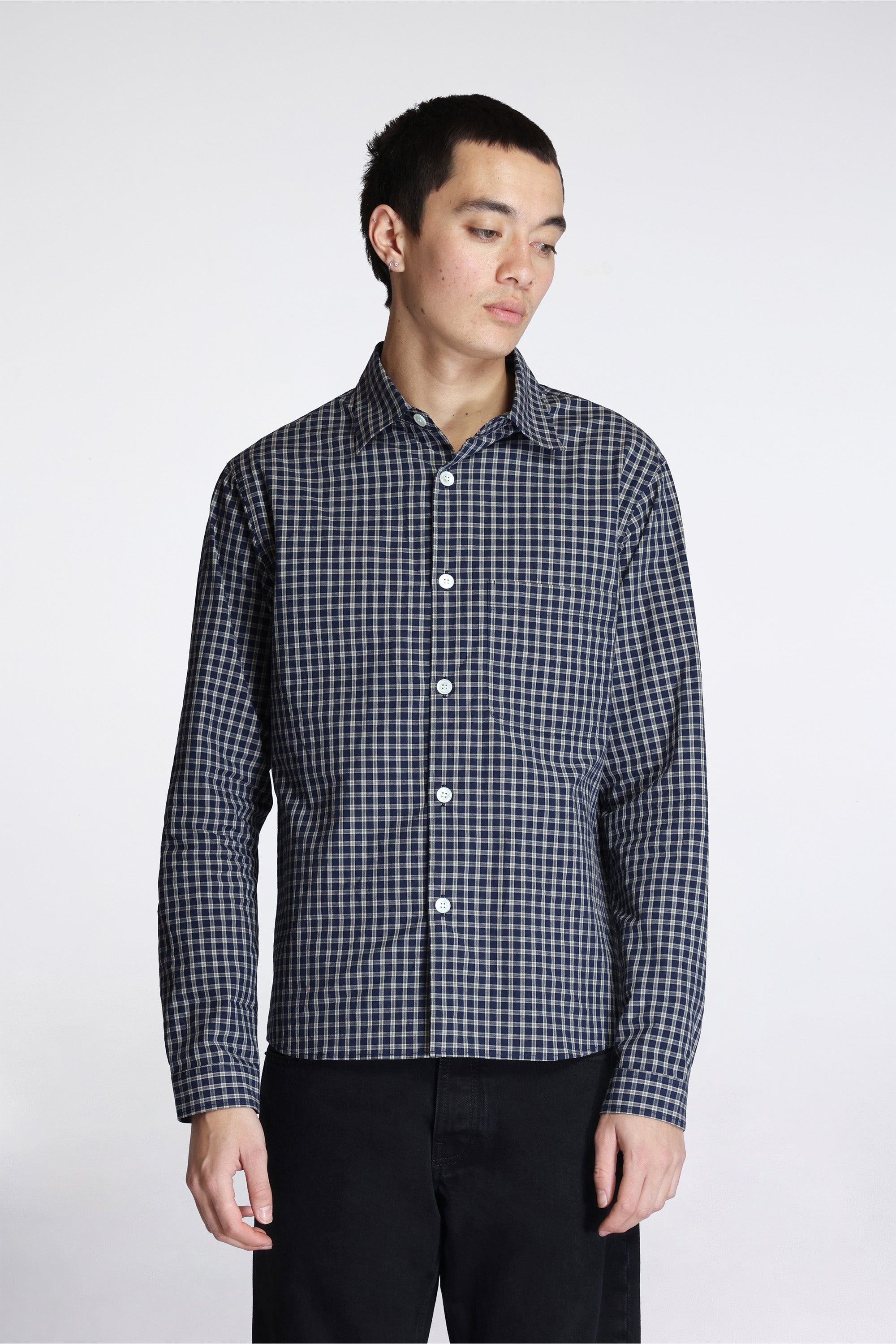 Another Shirt 4.0 JPN Blue/White Check