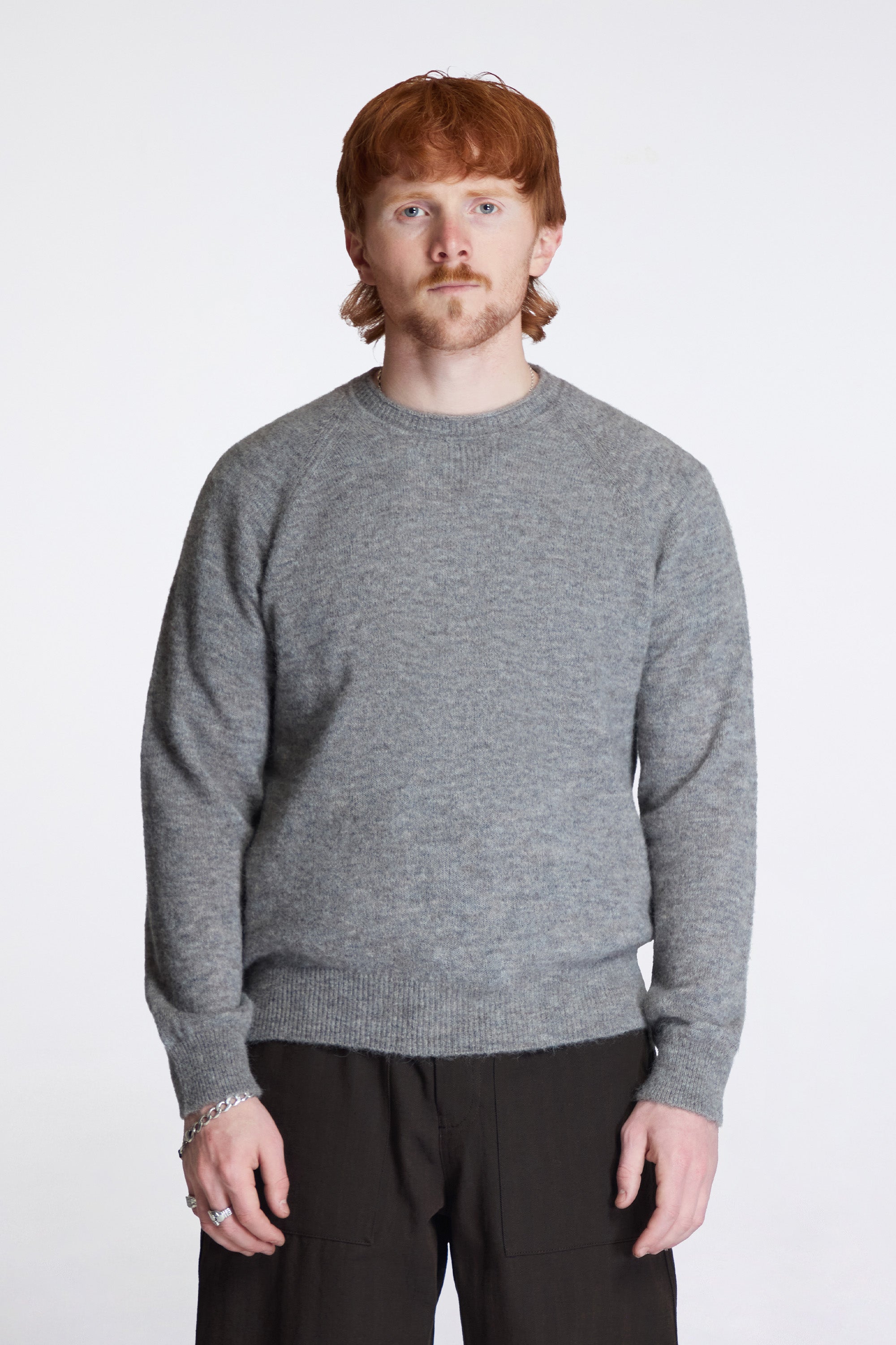 Nordevik Baby Alpaca Sweater Walnut