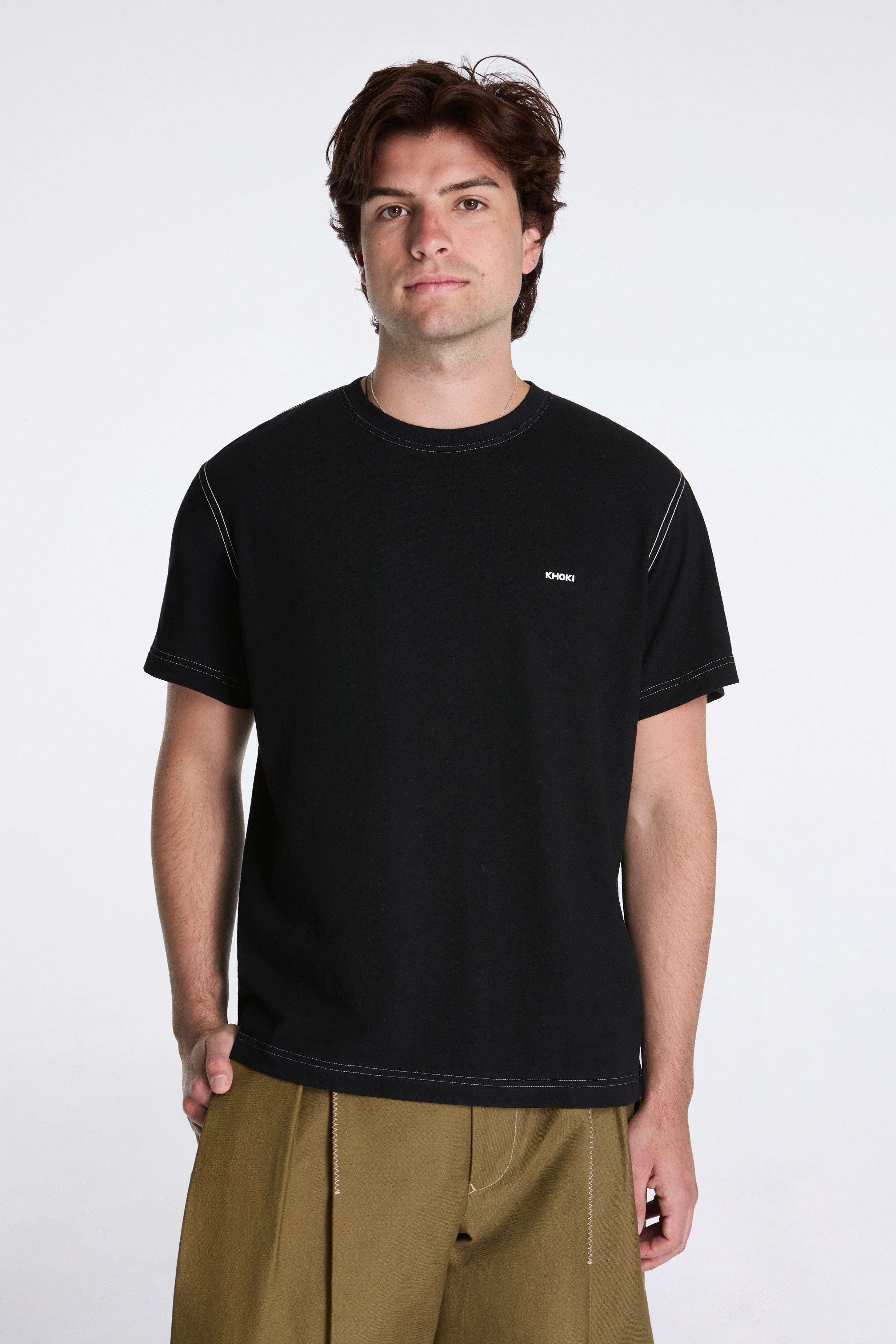 Printed T-Shirt Black