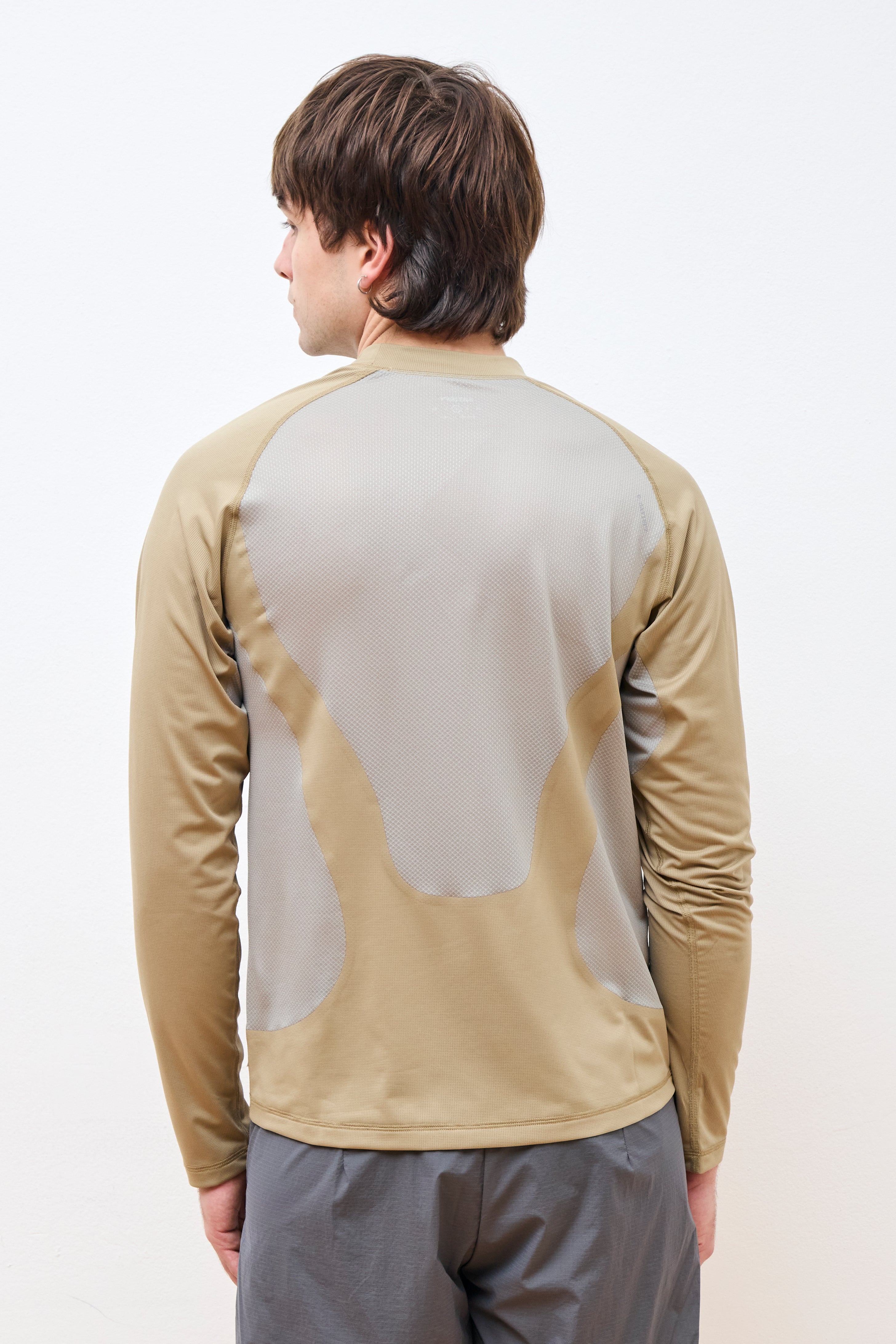 AuraLite Tech Long Tee Army Green