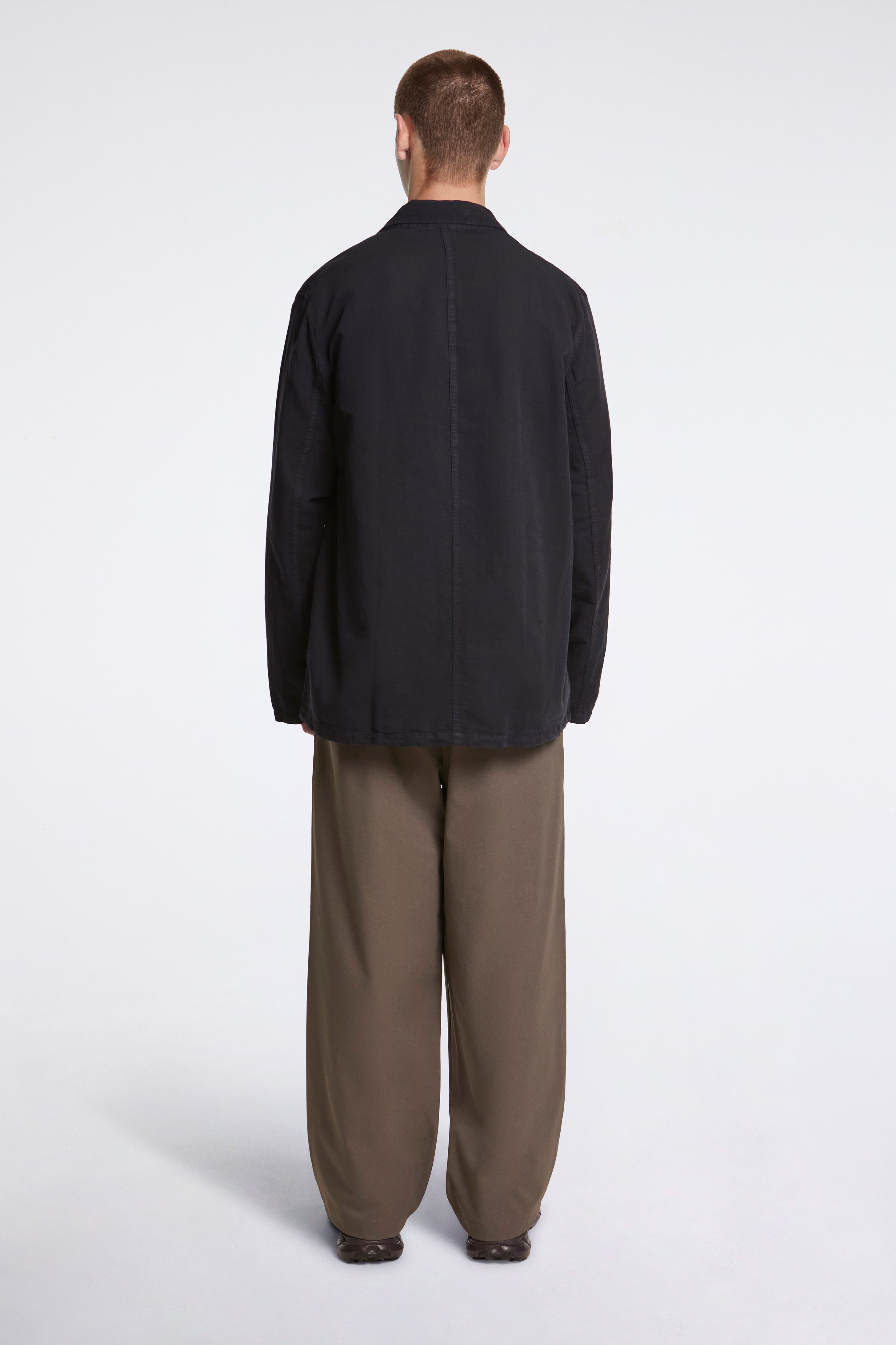 Comba Washed Weather Cloth Jacket Coal