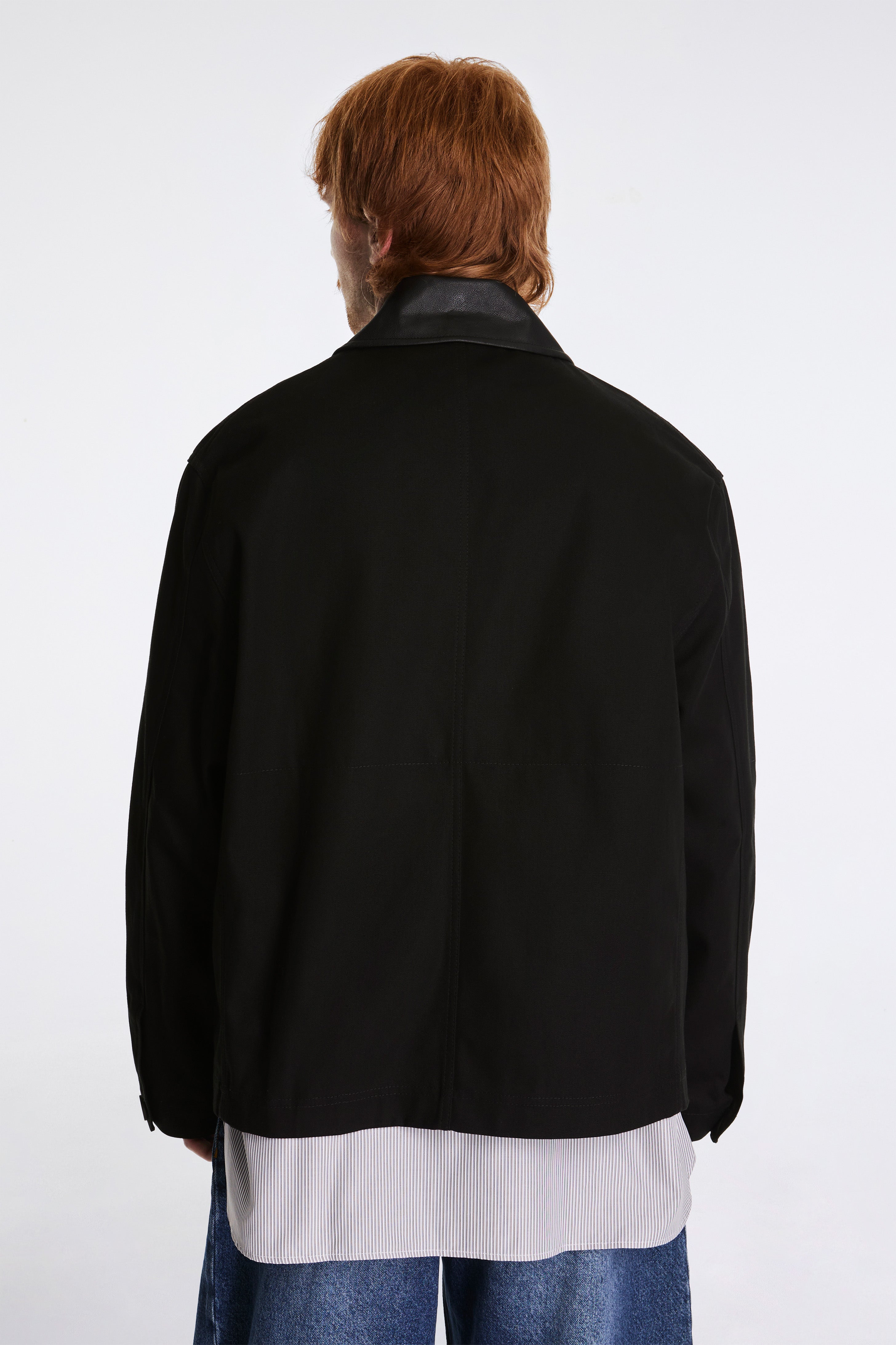 Dover Jacket Cotton Canvas Black