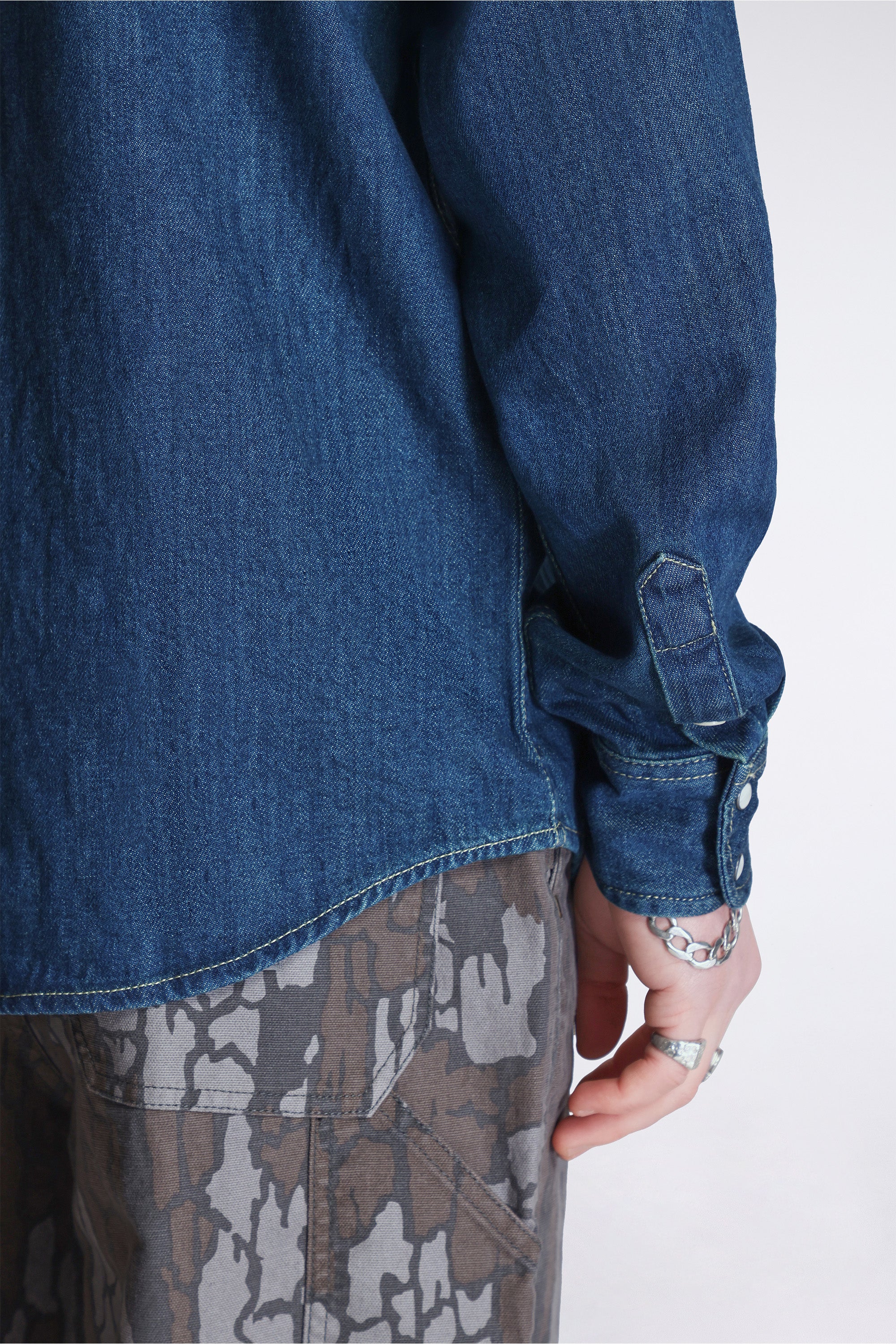 Mountain Shirt Denim Mens Dark Denim