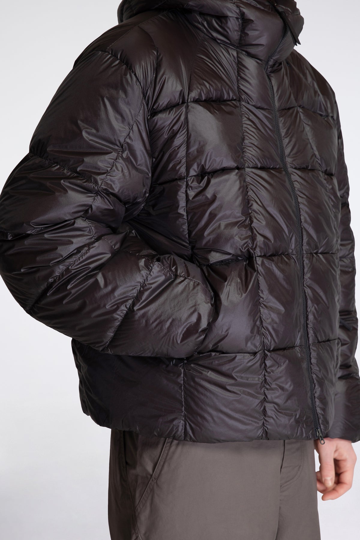 Three-Dimensional Down Parka After Dark