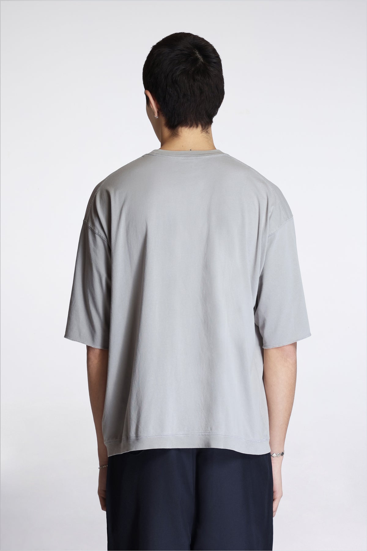 Ooal Pocket Tee Light Gray