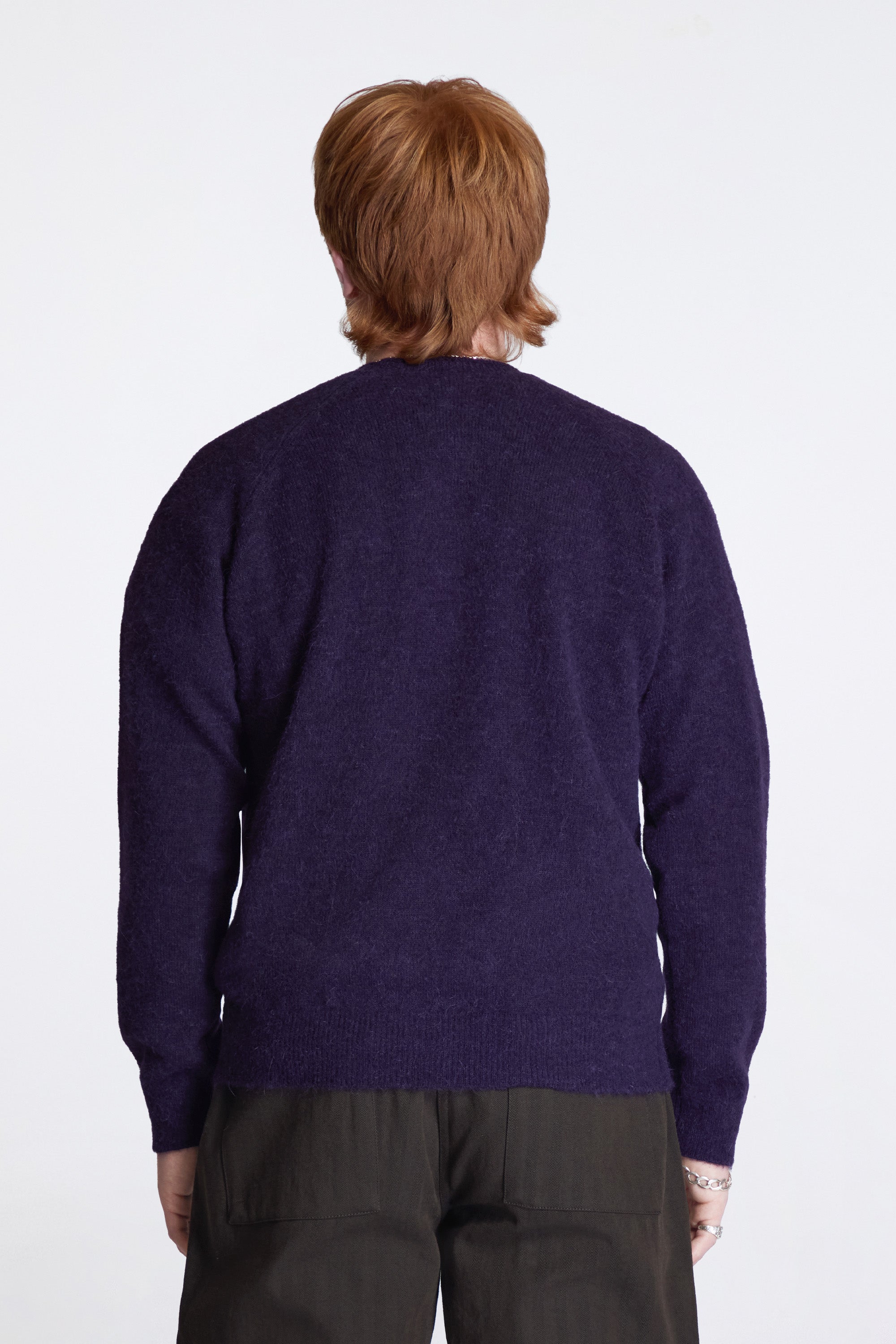 Nordevik Baby Alpaca Sweater Vintage Violet