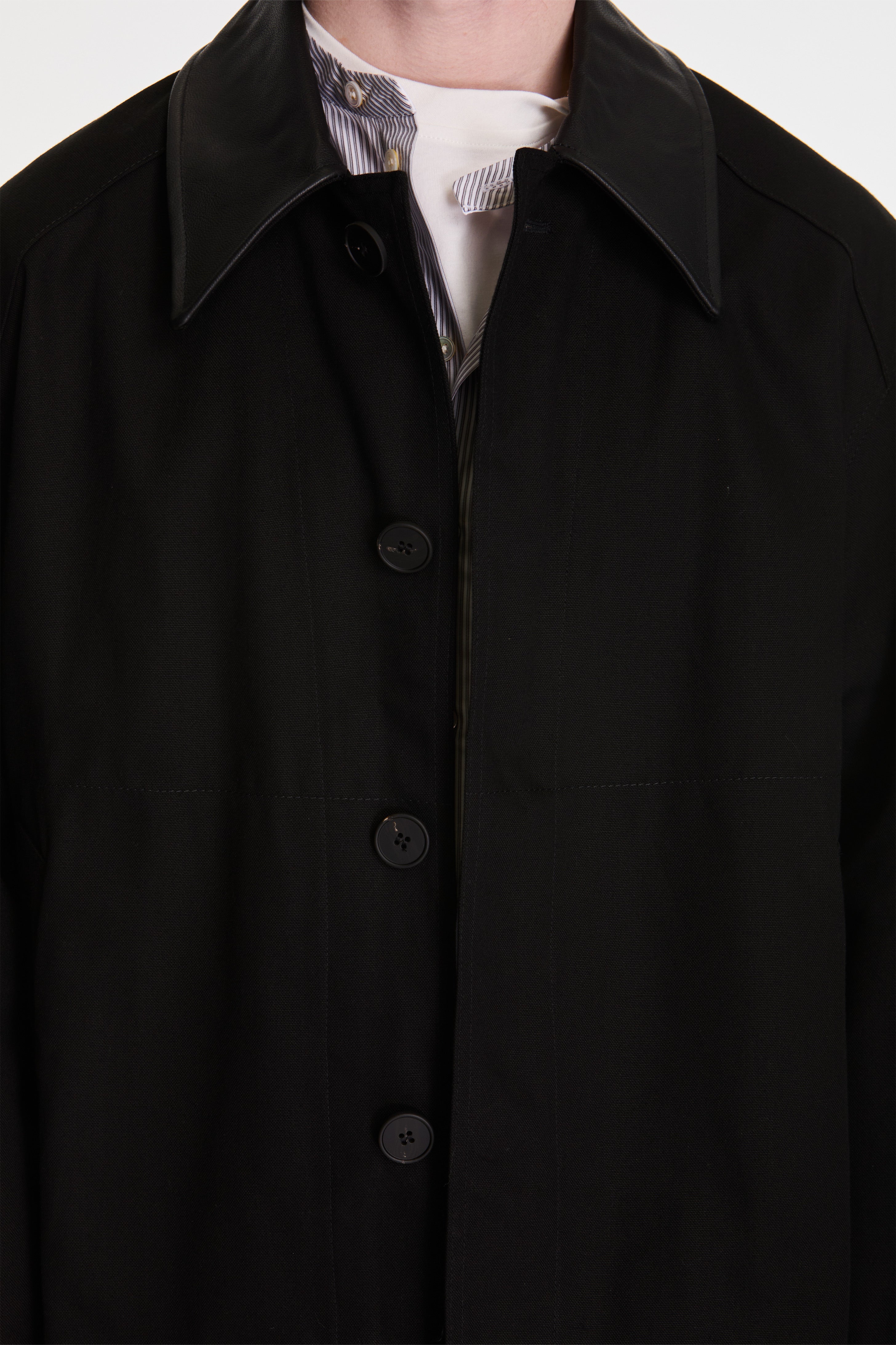 Dover Jacket Cotton Canvas Black