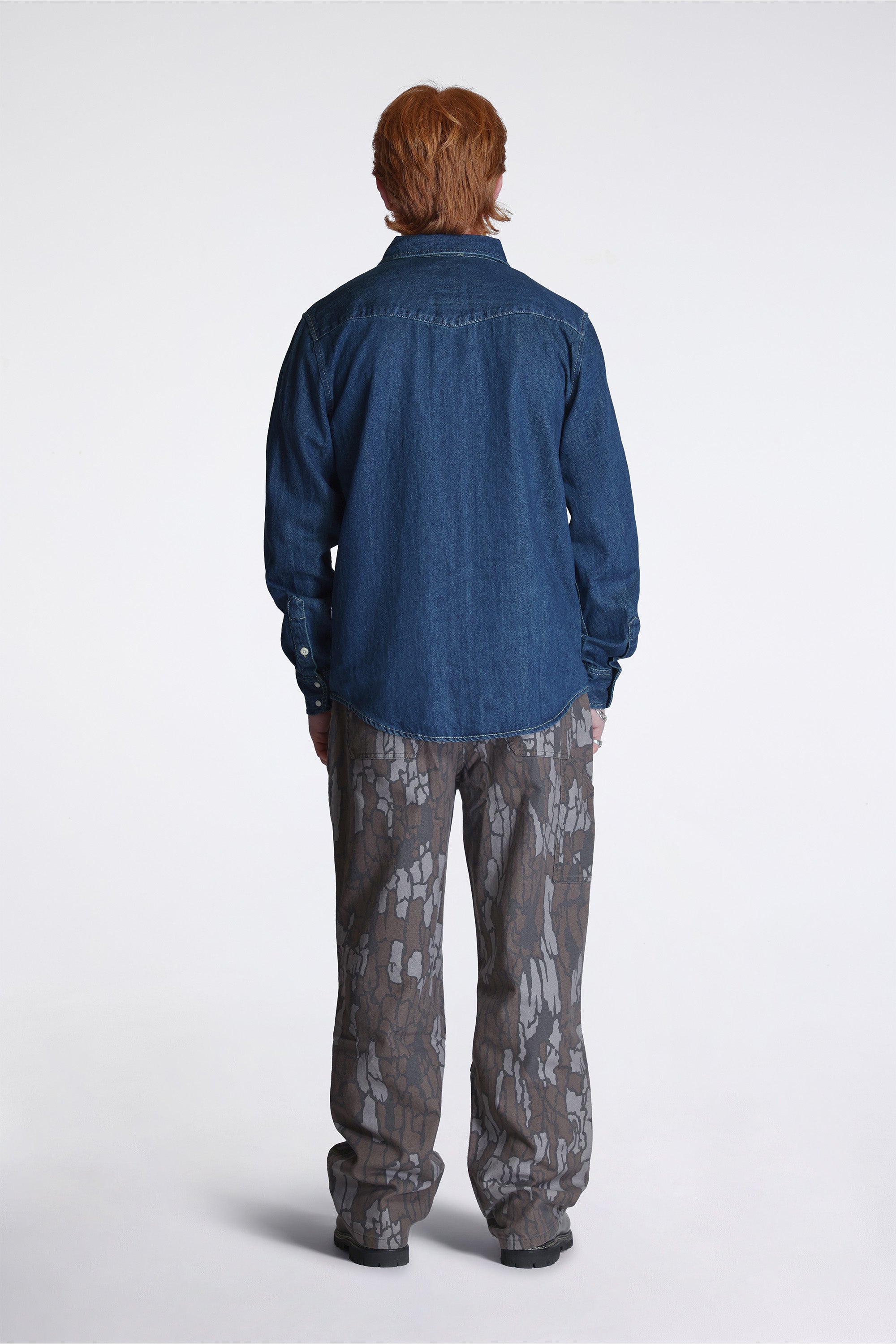 Mountain Shirt Denim Mens Dark Denim