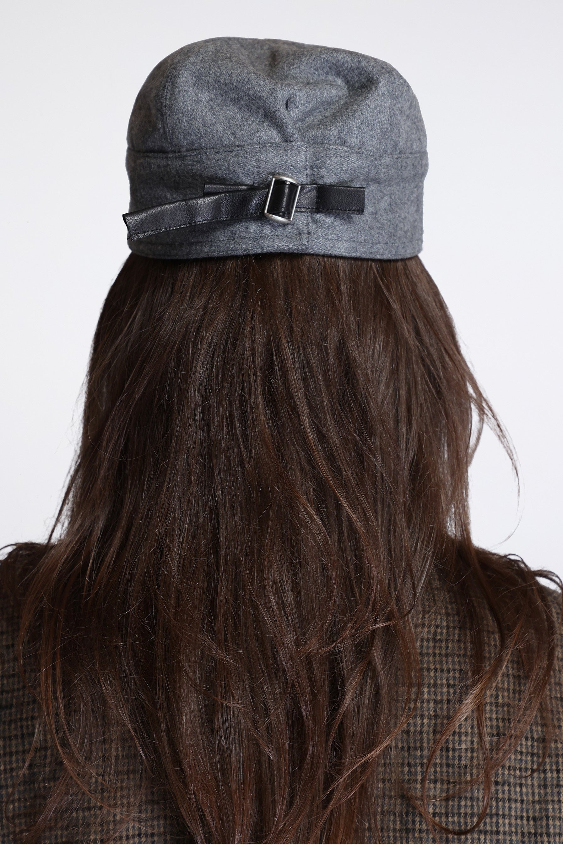 Work Cap Melton Wool Grey