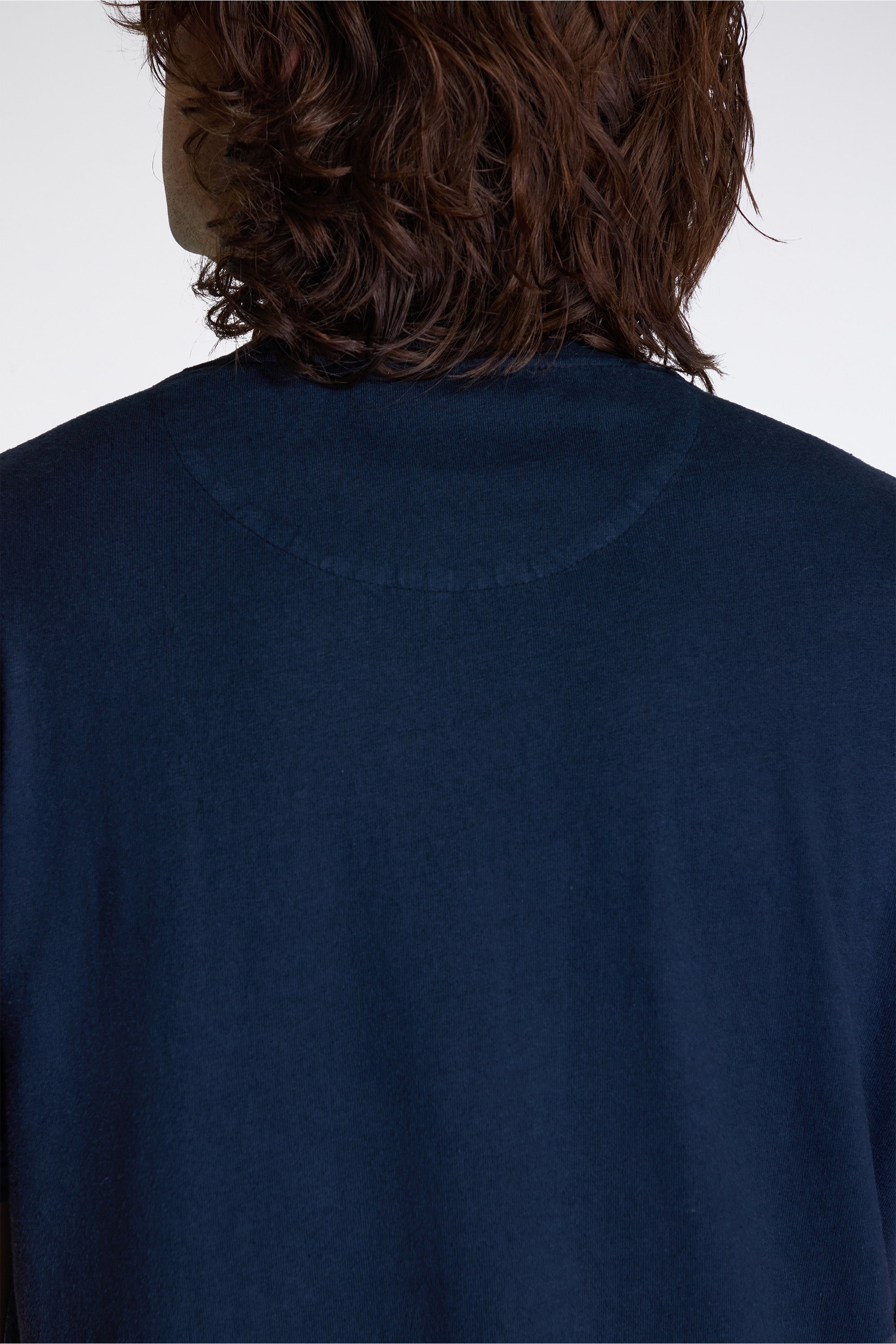 Cotton Hemp S/S T-Shirt Navy