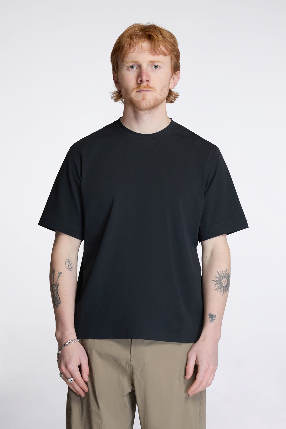 Metron SS Tee Black