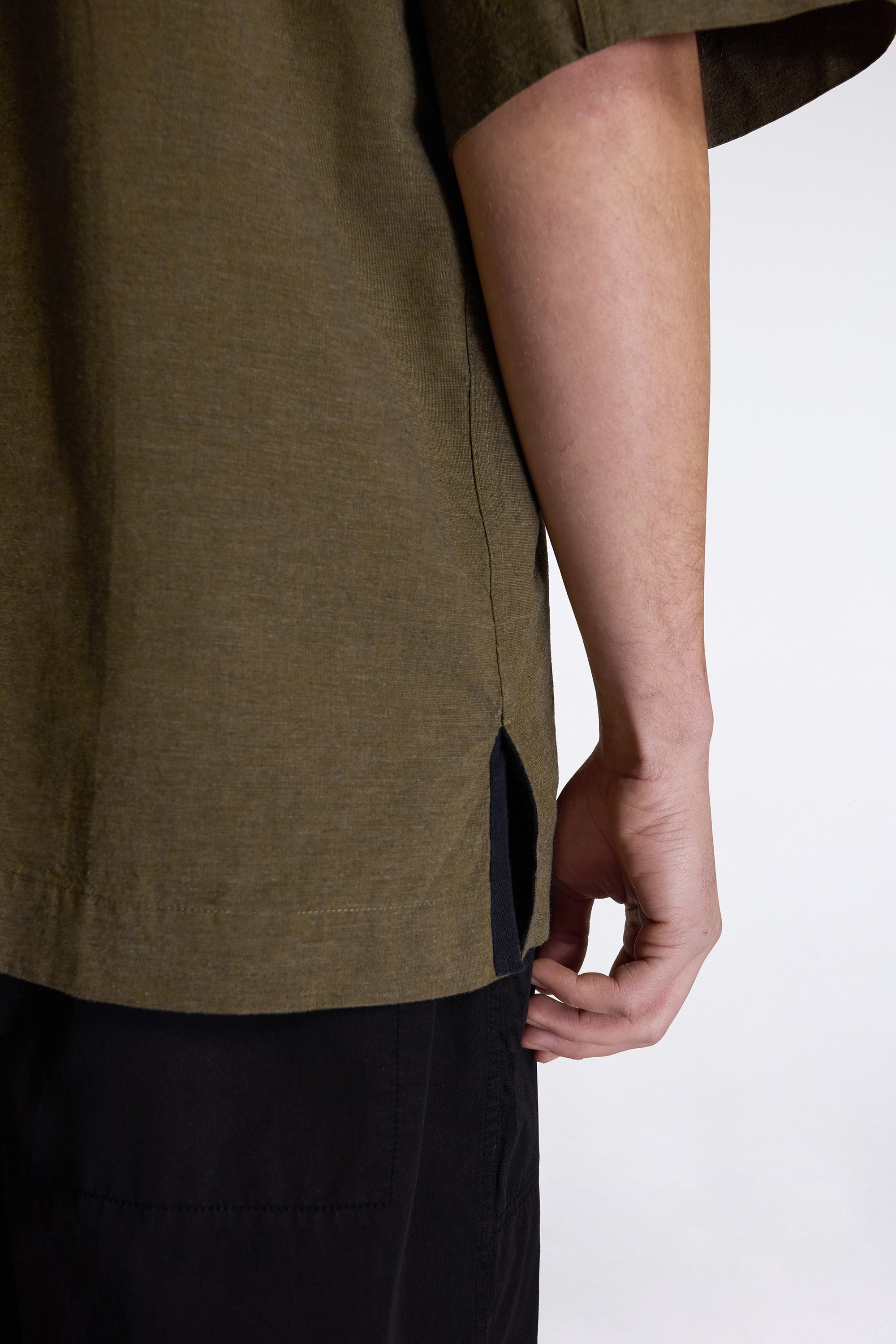 MHL S/S Pj Shirt Moss