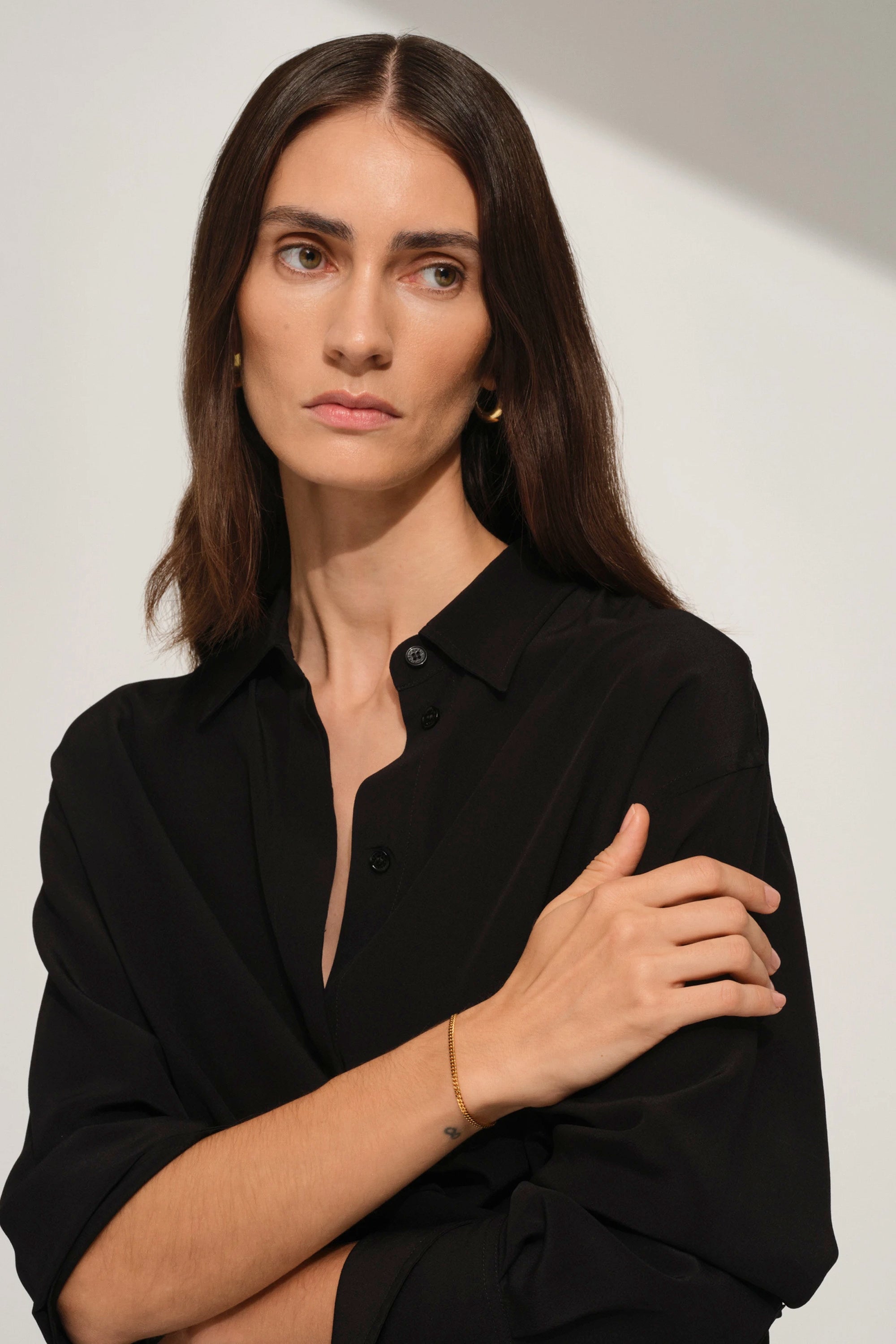 Curb Bracelet M Gold