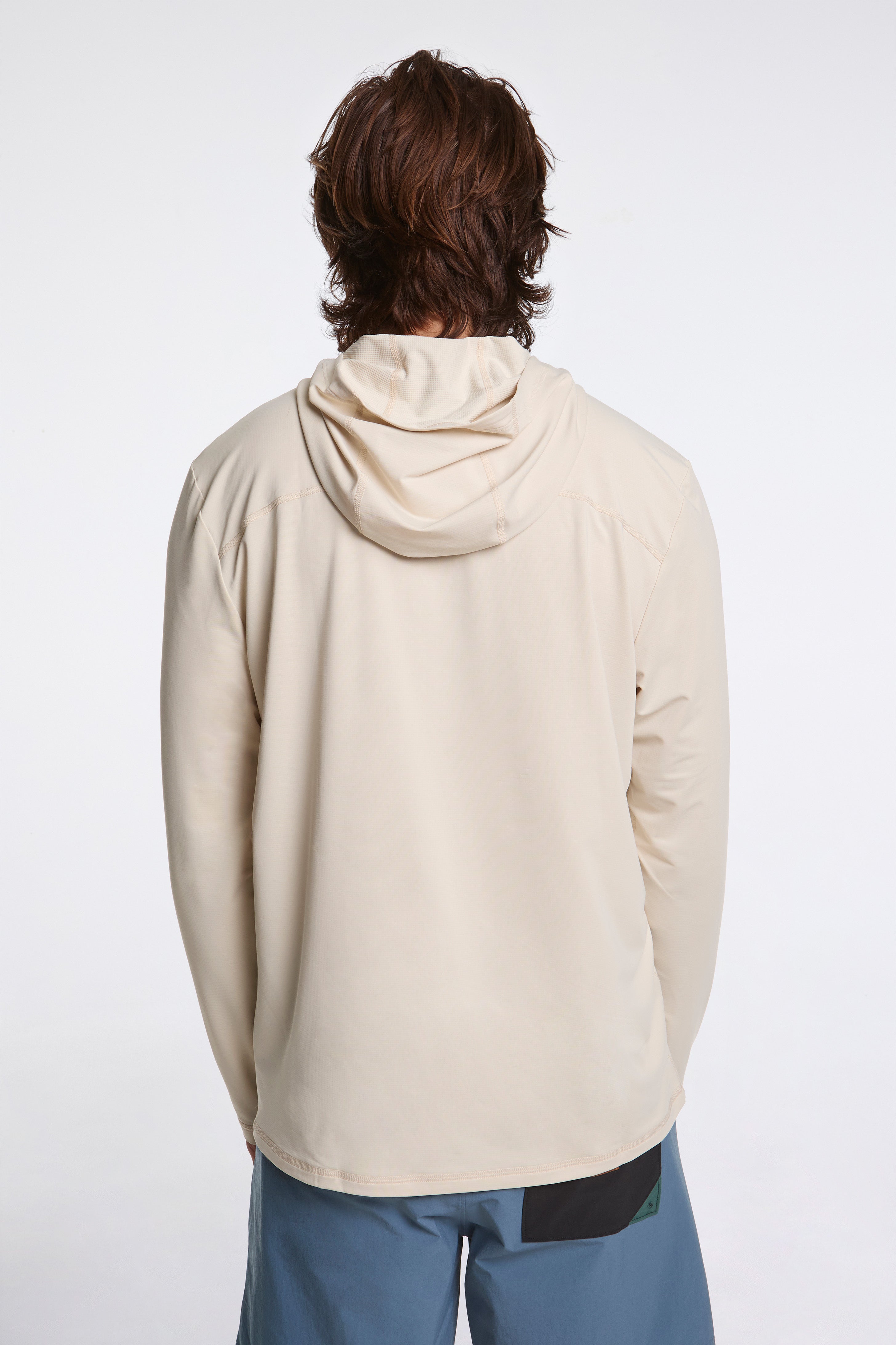 Sun Hoodie Mens Bone White