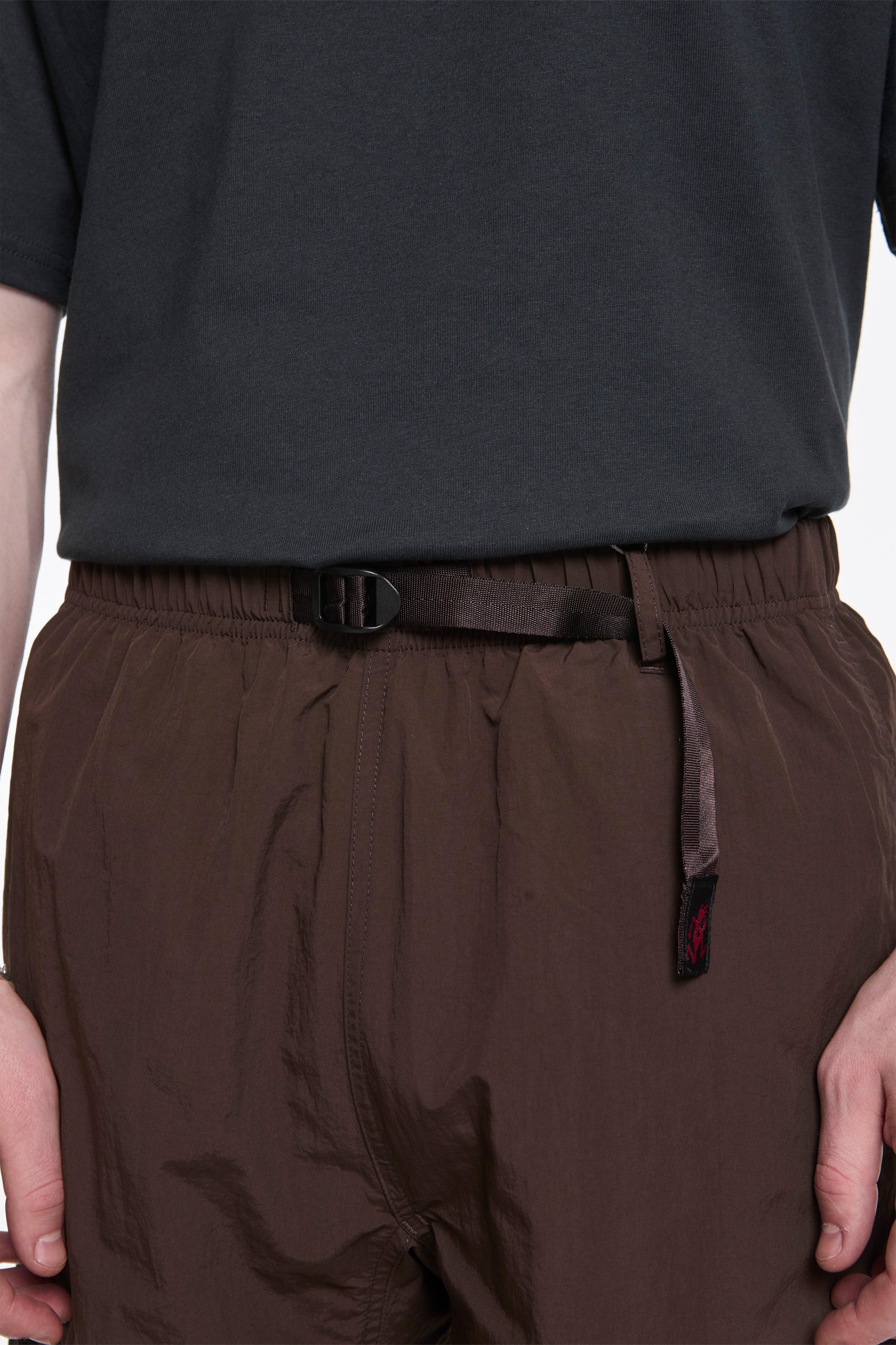 Nylon Packable G-Short Chocolate