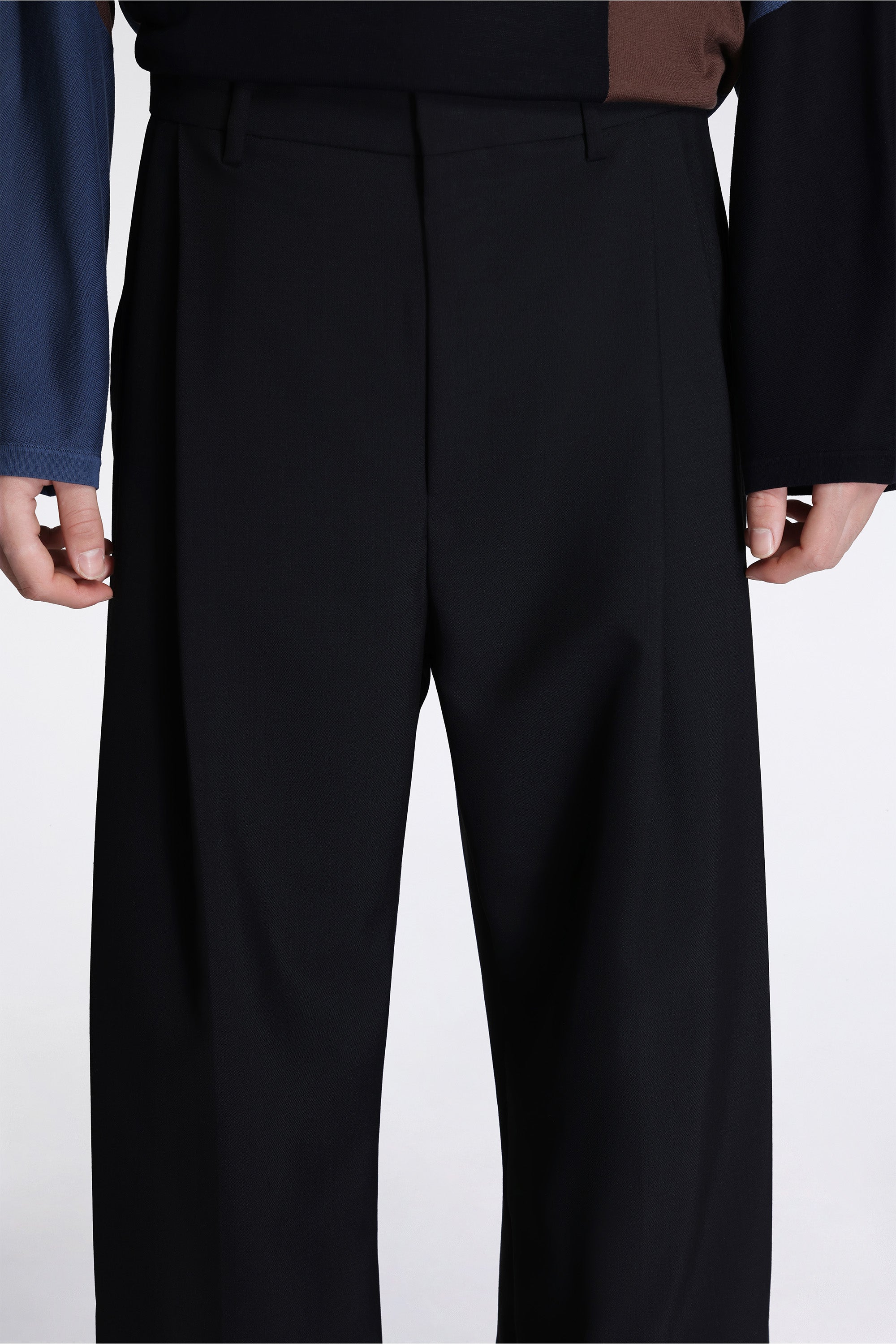 Vaals Tailored Trousers Space Black