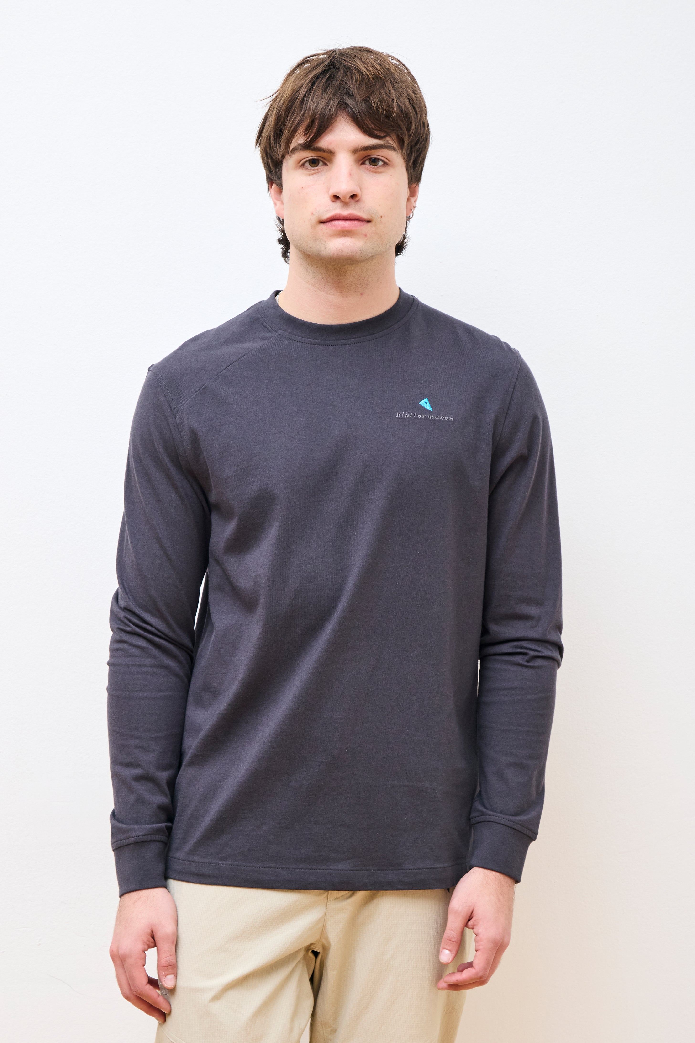 Root Logo LS Tee M's Raven