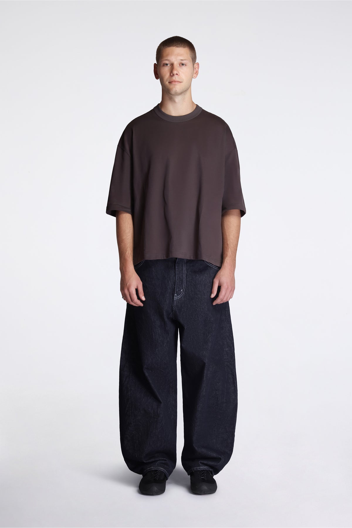 Loose Cotton T-Shirt Mocha