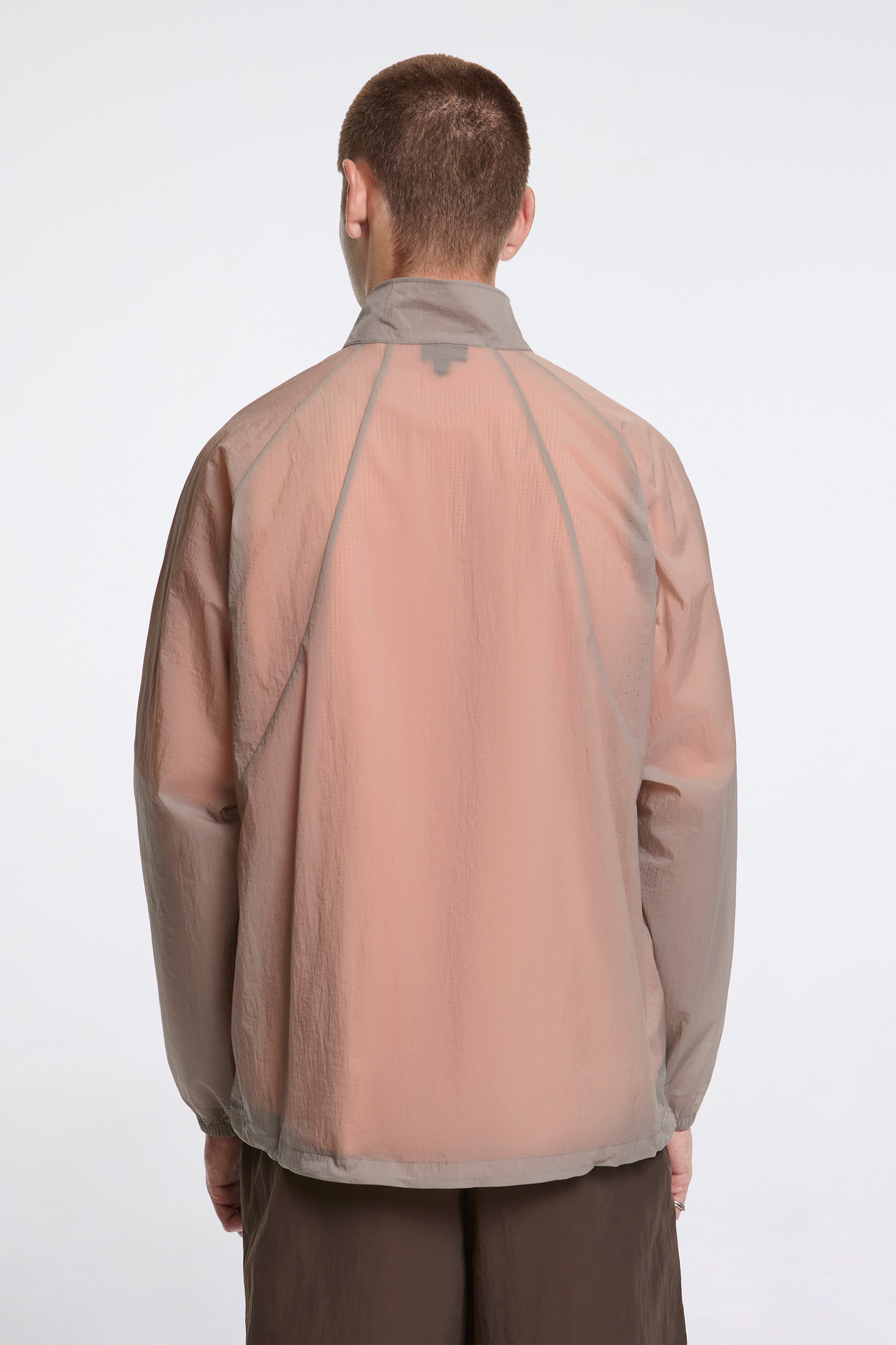 Sheer Nylon Wind Jacket Arid Beige