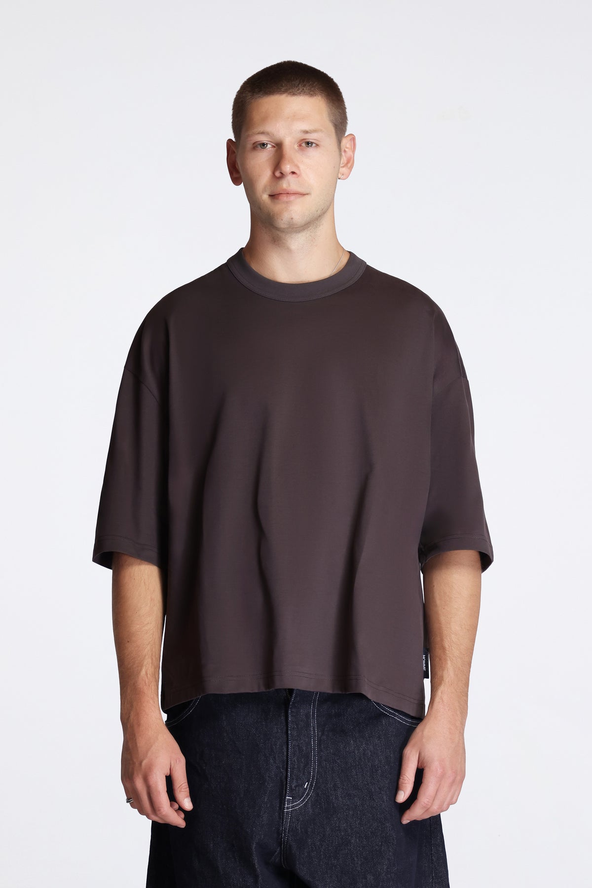 Loose Cotton T-Shirt Mocha