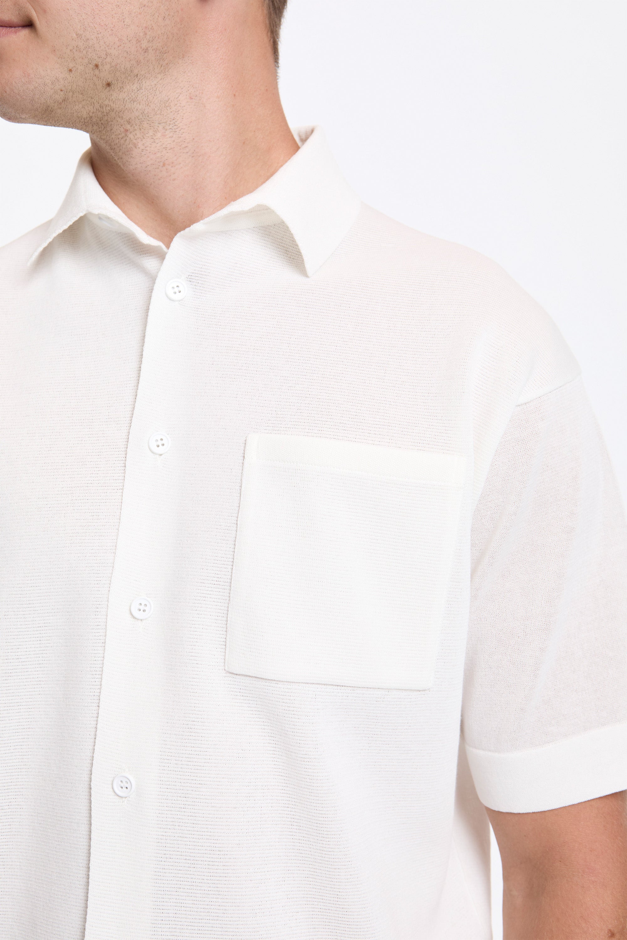 Tc Milan Short Sleeve Shirt White