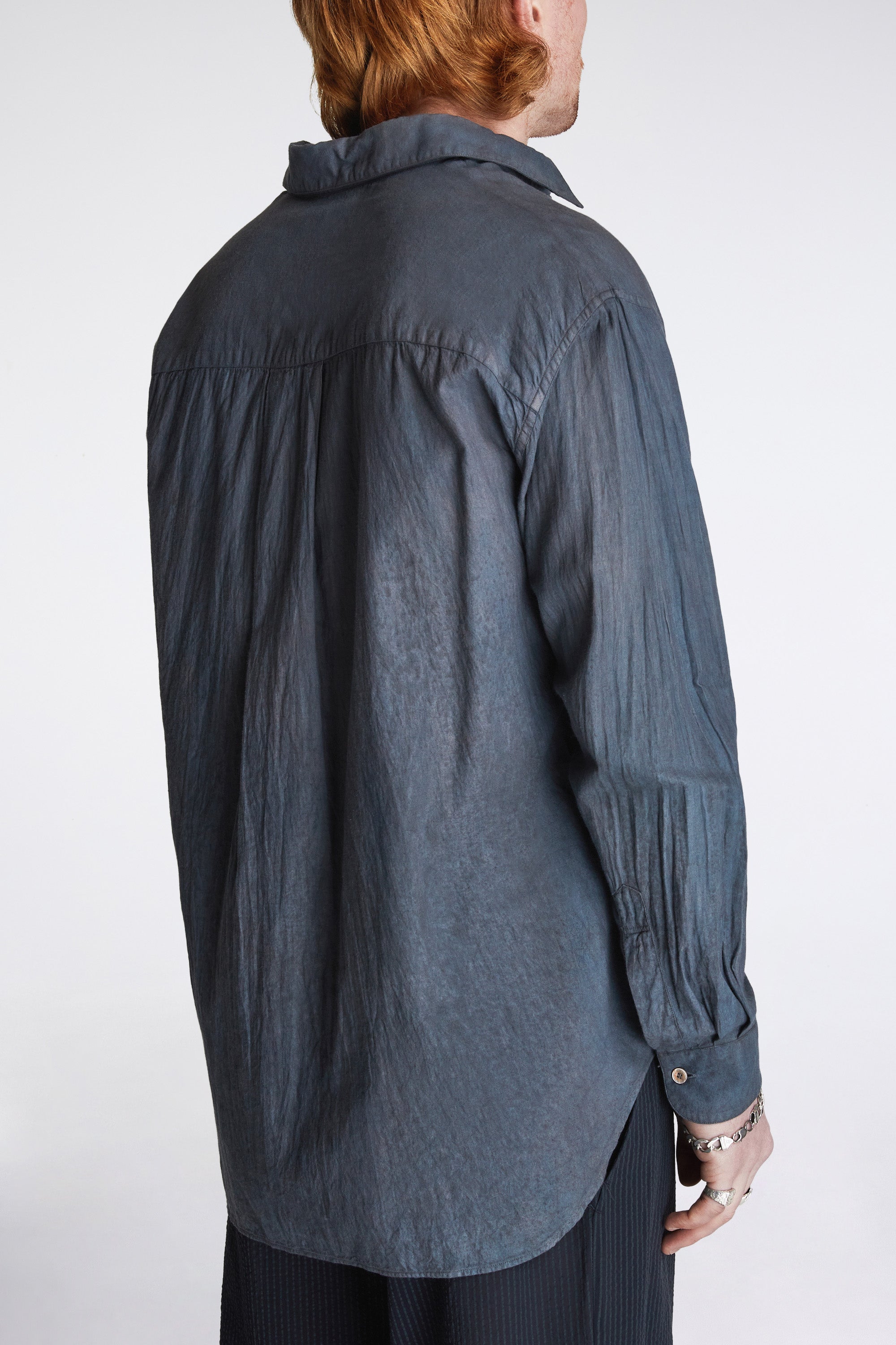 Eternal Shirt Organic Cotton Plum X Indigo Mud Splash