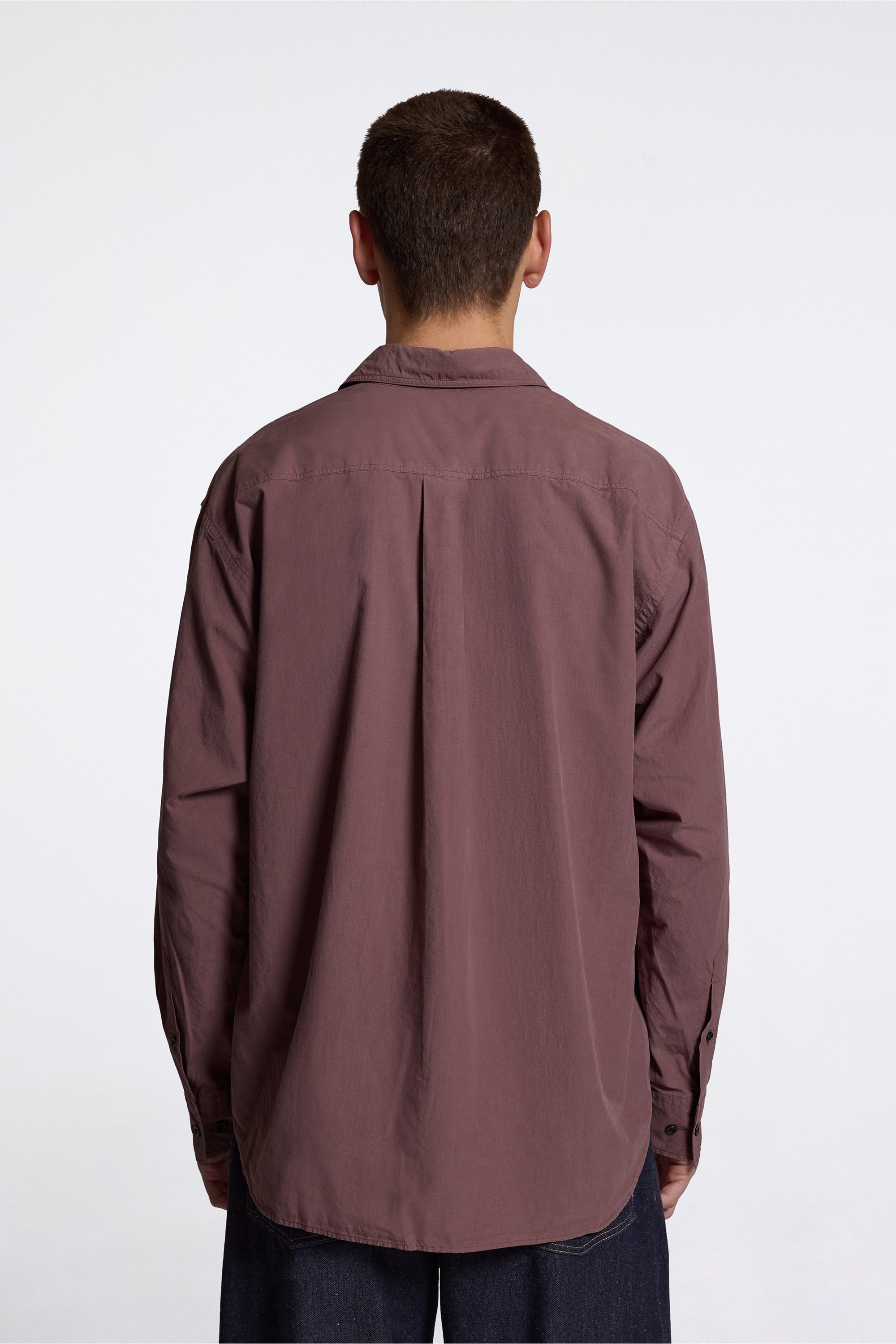 Falster Tencel Oversize Shirt Peppercorn