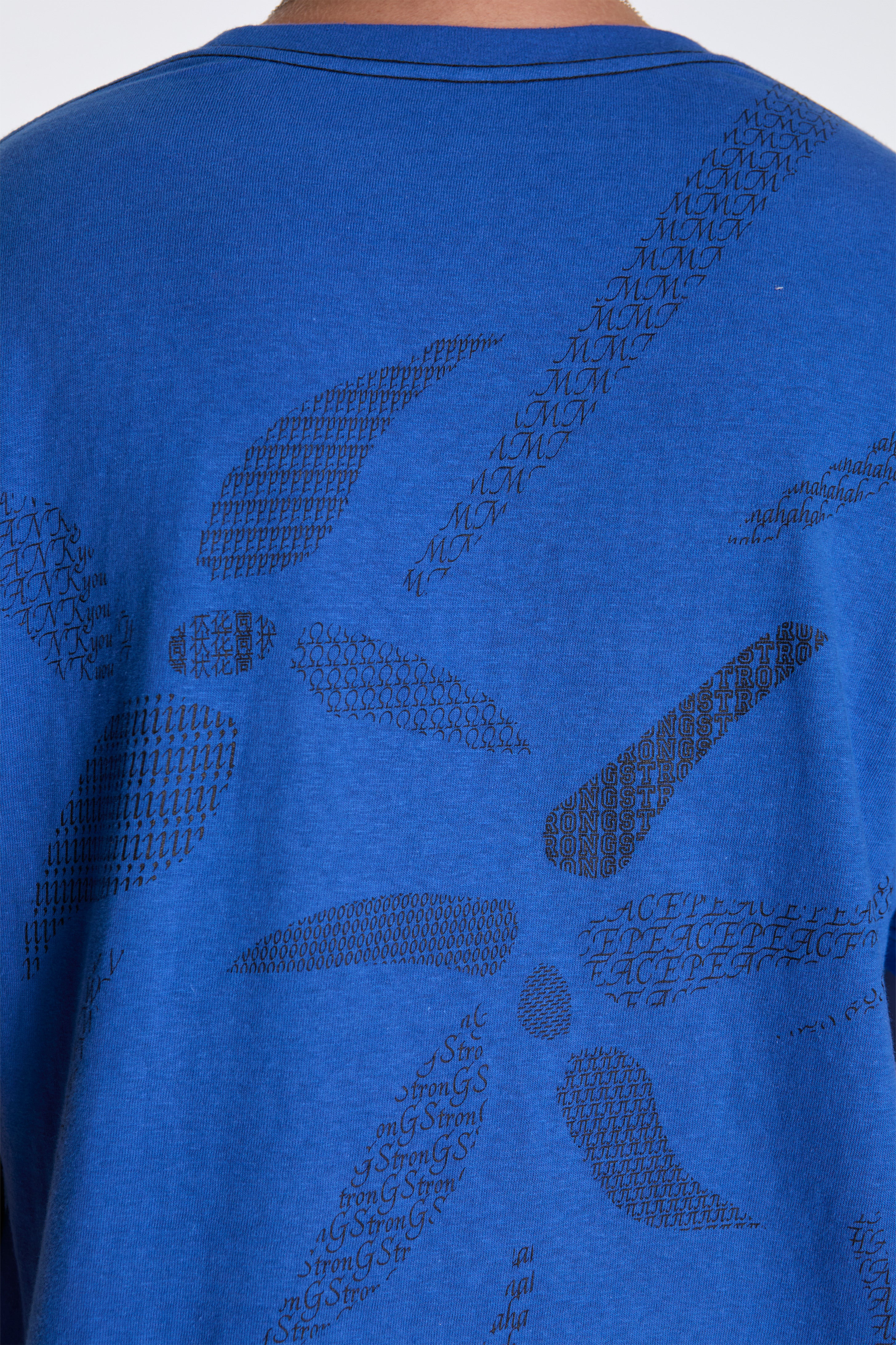 Printed T-Shirt Blue