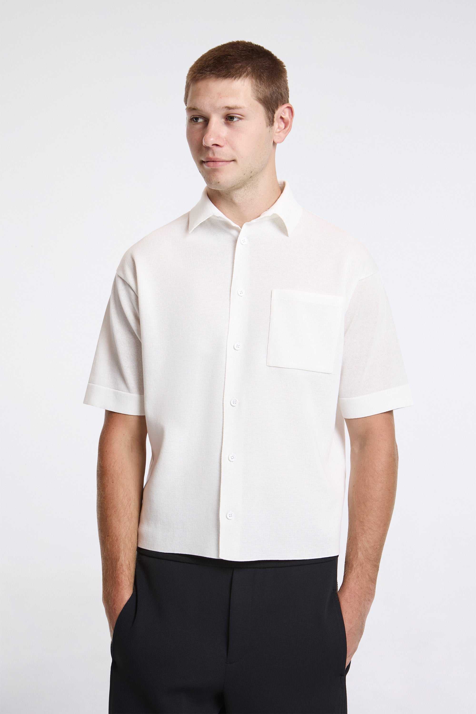 Tc Milan Short Sleeve Shirt White