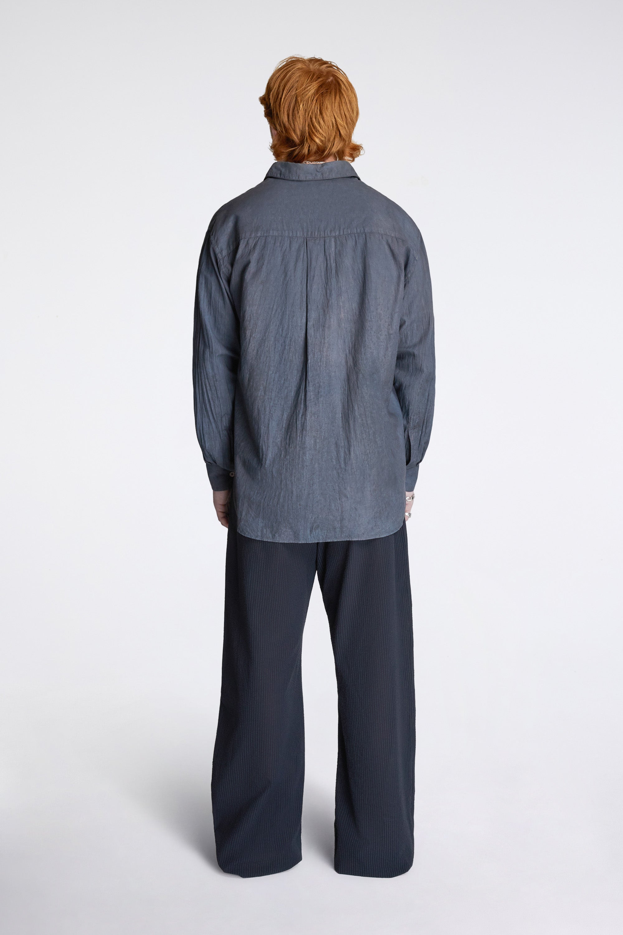 Eternal Shirt Organic Cotton Plum X Indigo Mud Splash