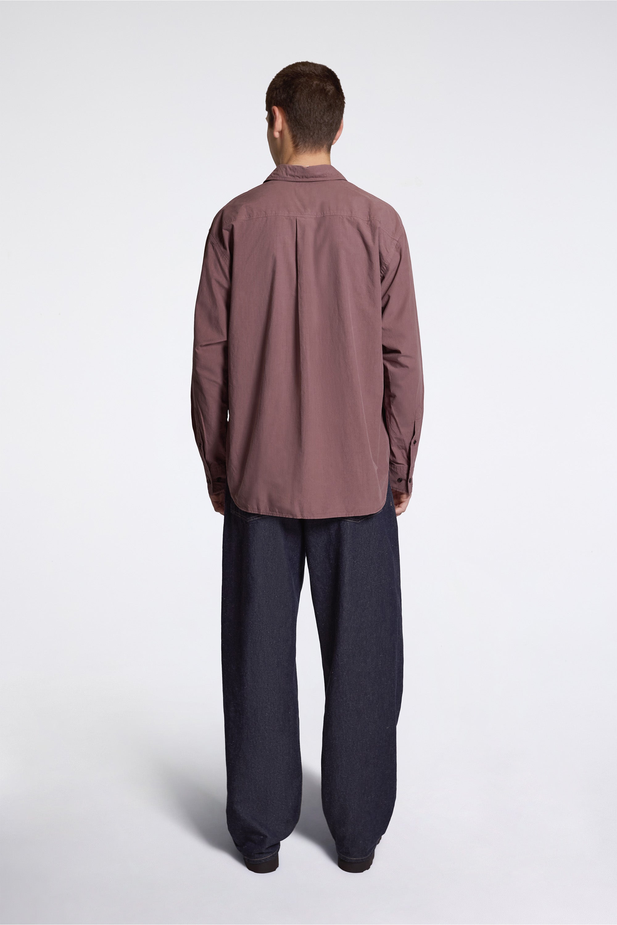 Falster Tencel Oversize Shirt Peppercorn