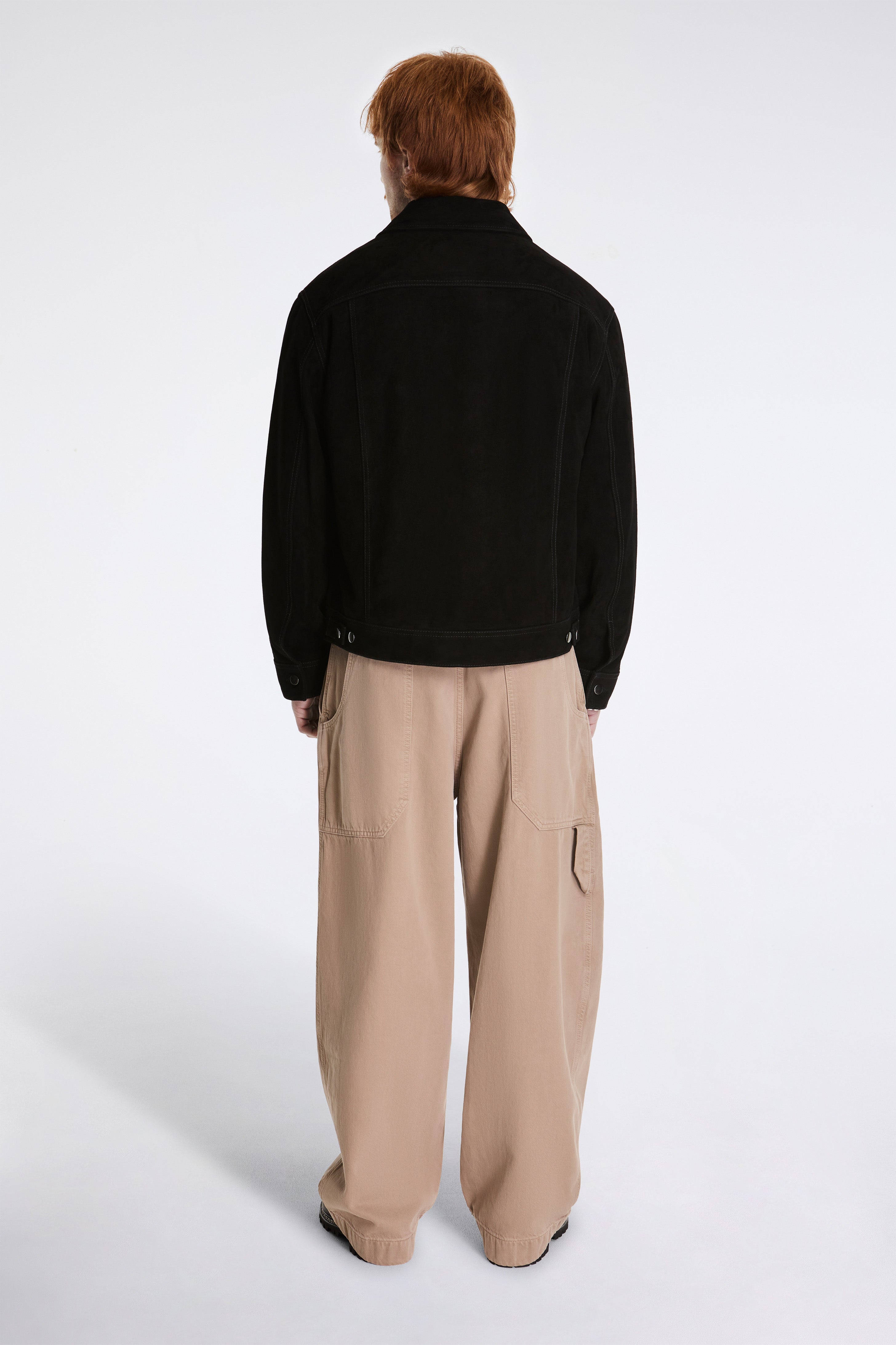 Boston Jacket Suede Black