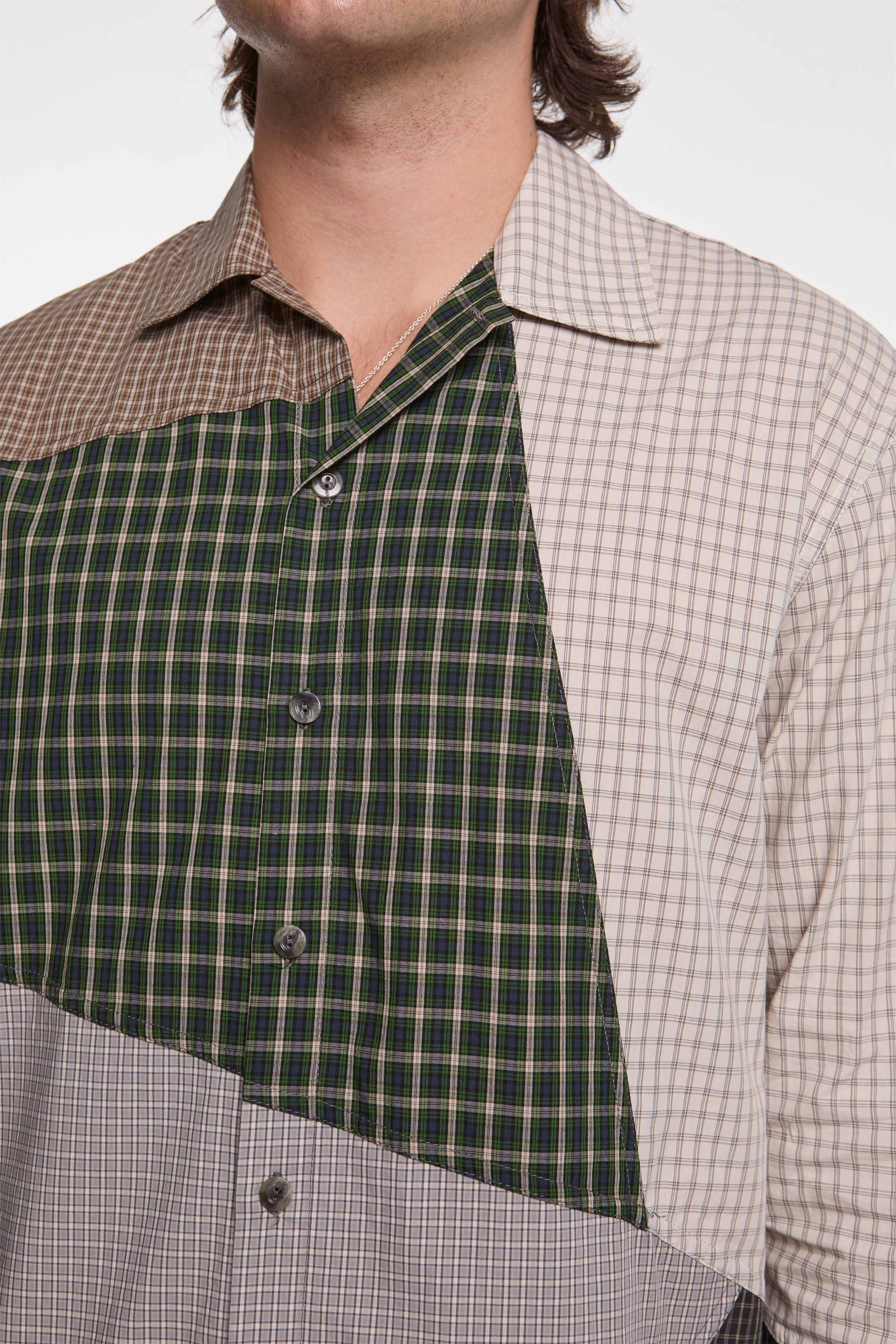 L/S Oversized Shirt Multi