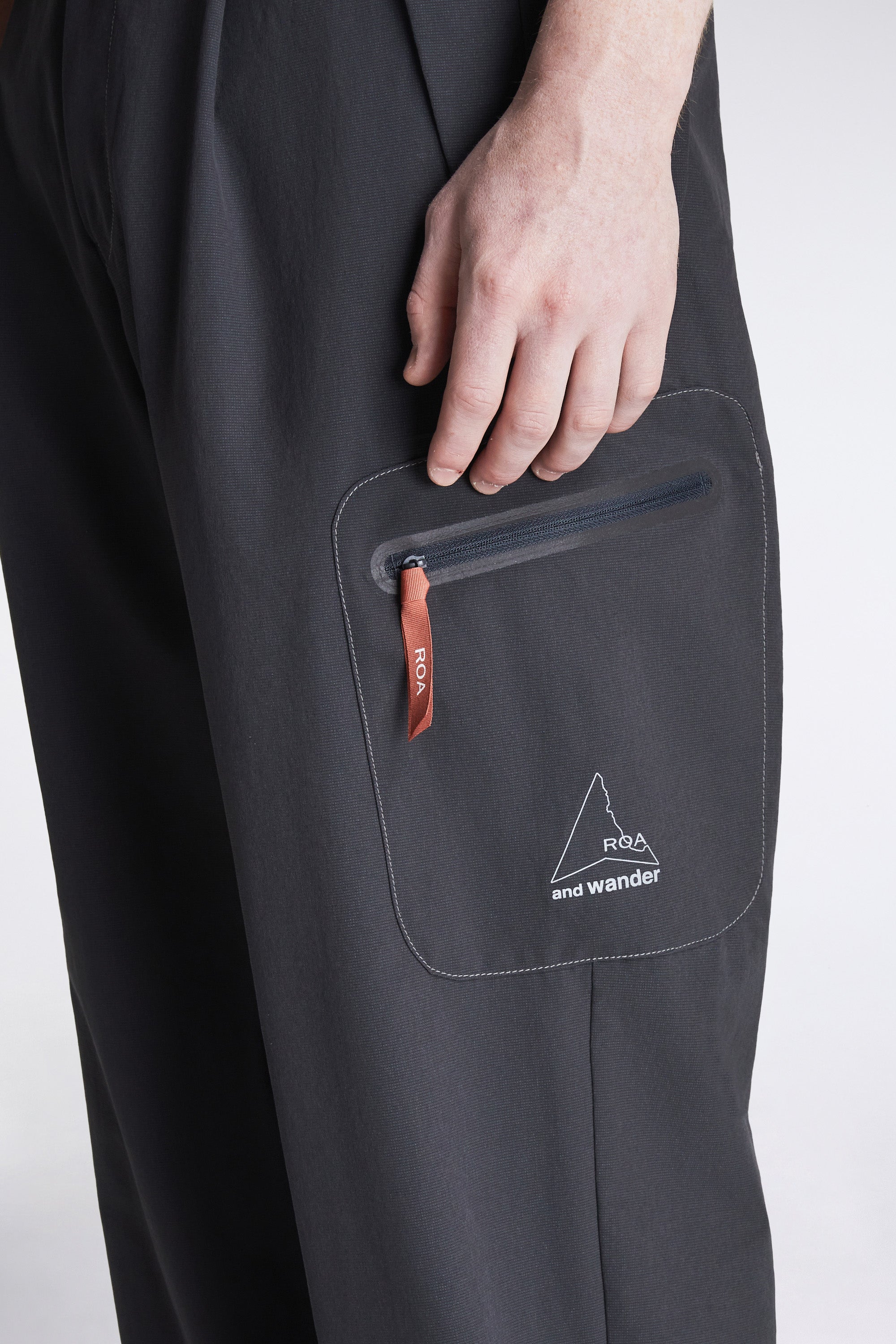 Roa × And Wander Breathable Pants Charcoal