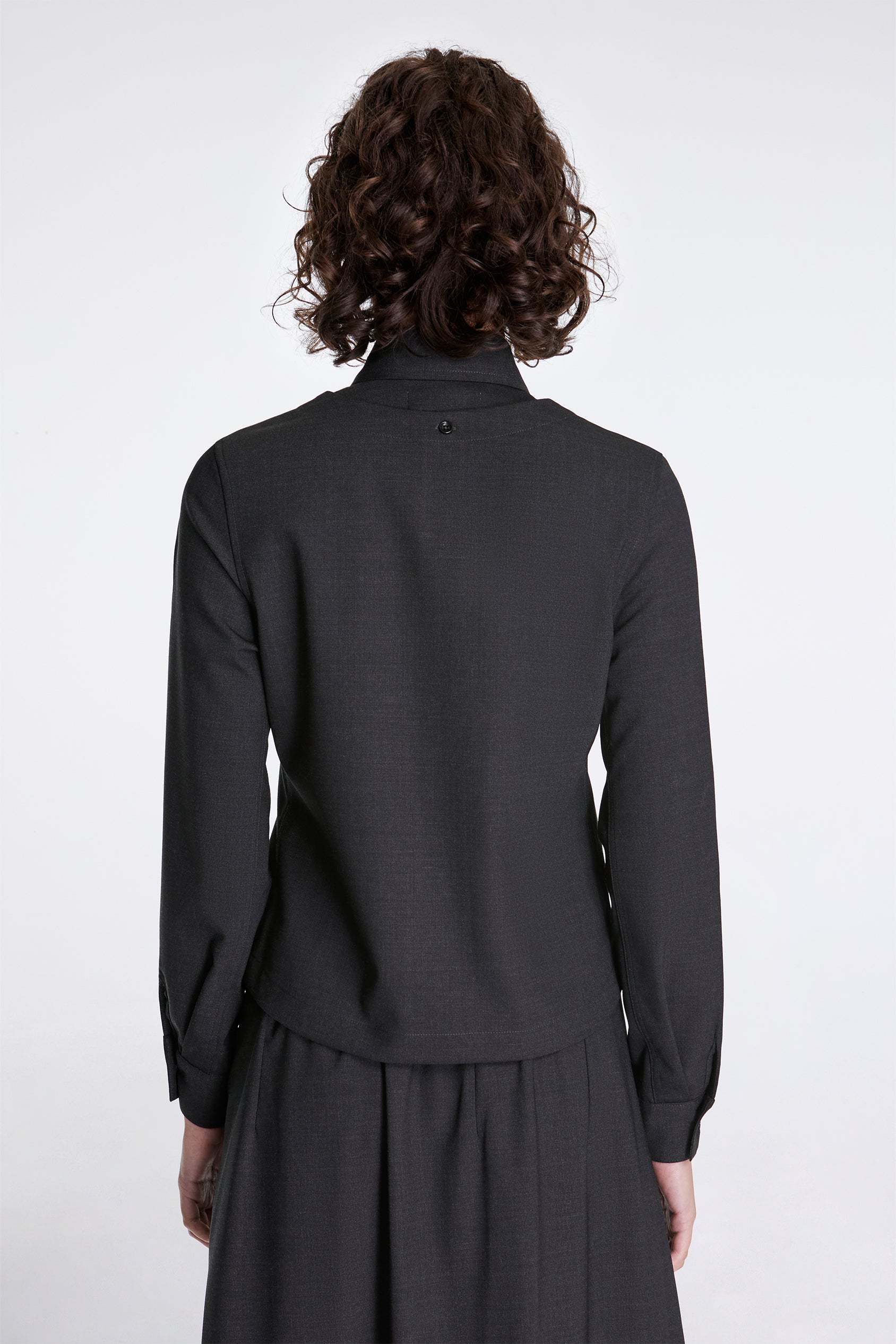 Sakura Shirt Charcoal