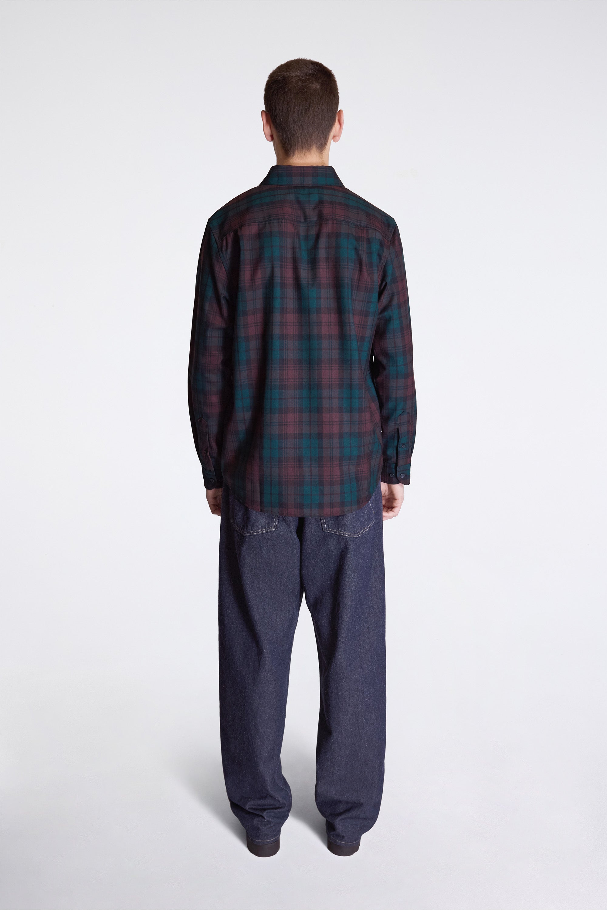 Sir Pendleton Shirt Brown Watch Tartan
