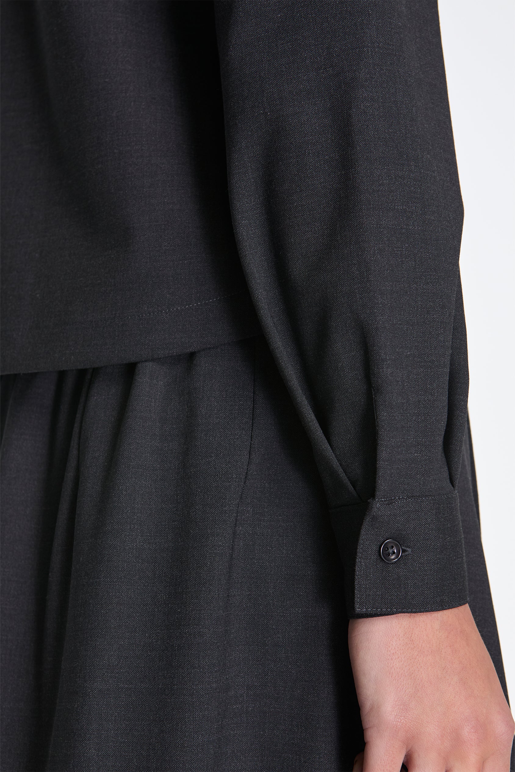 Sakura Shirt Charcoal