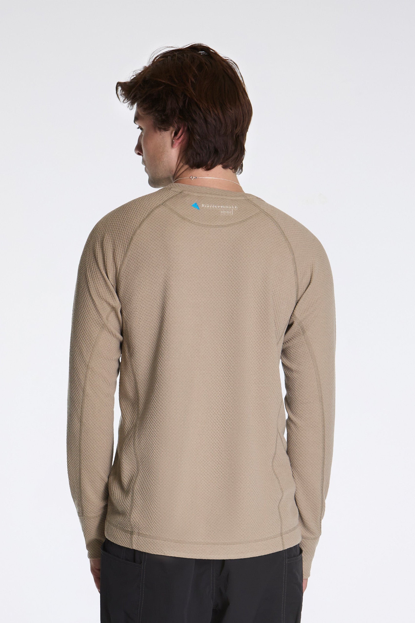 Huge Crew M'S Silver Green