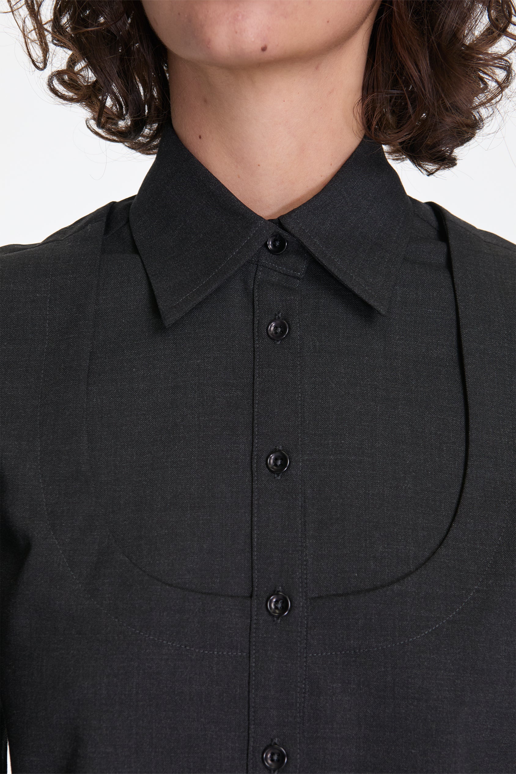 Sakura Shirt Charcoal