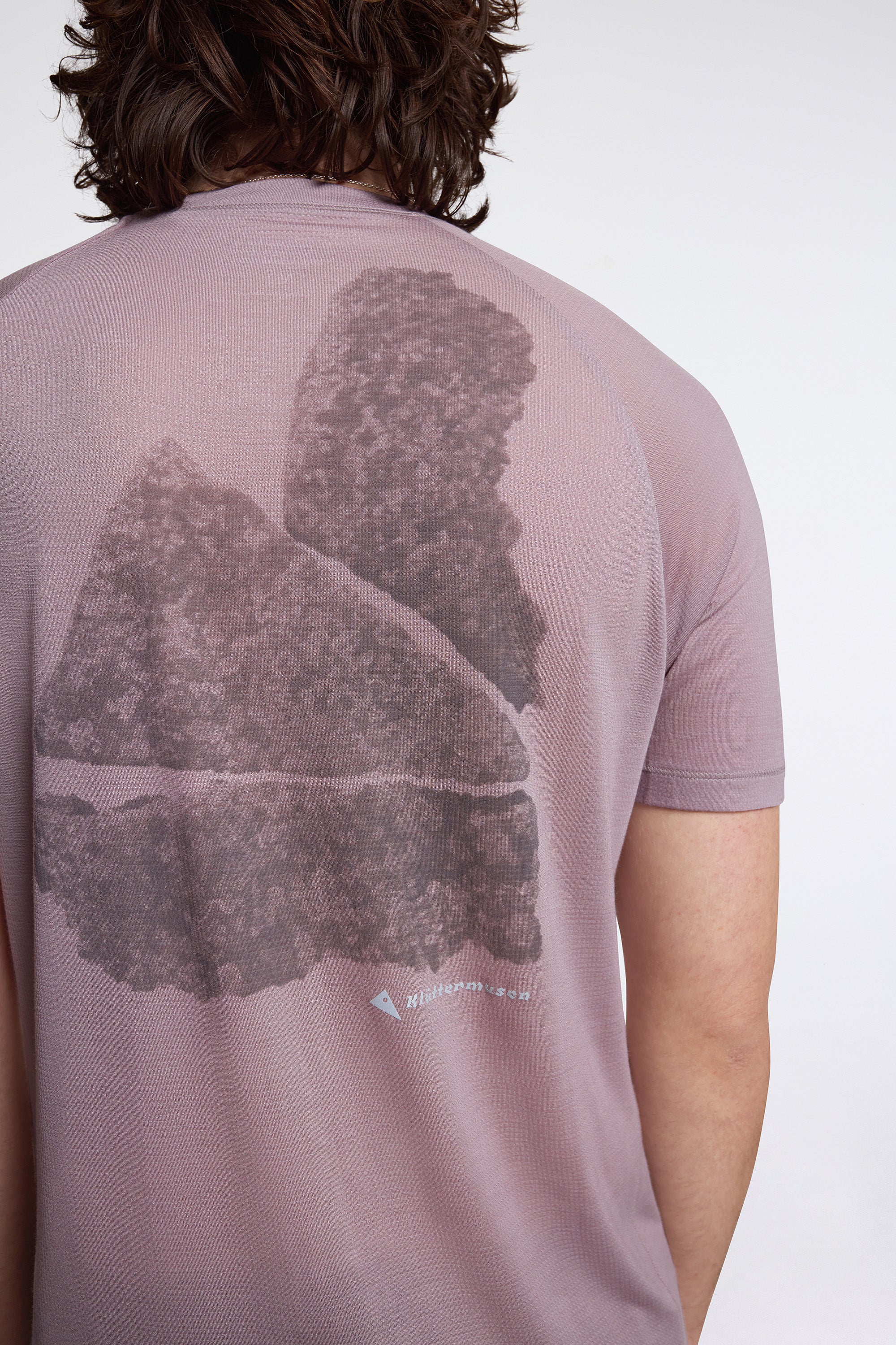 Groa Igneous Ss Tee M'S Purple Dove