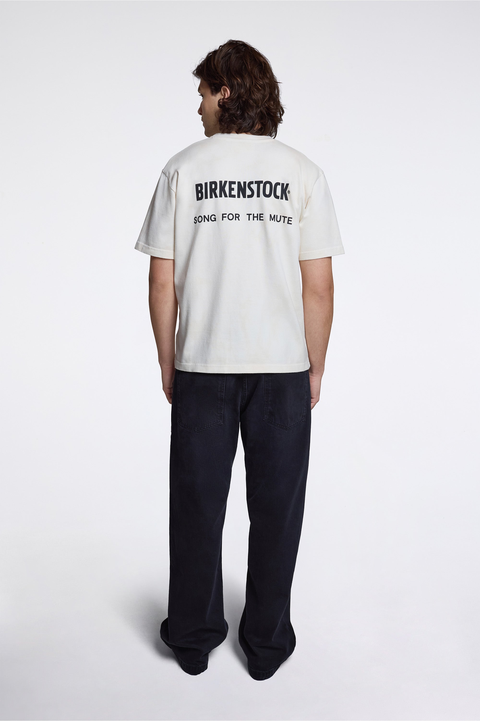 ''The Artist'' Aged T-Shirt White Dirt Wash