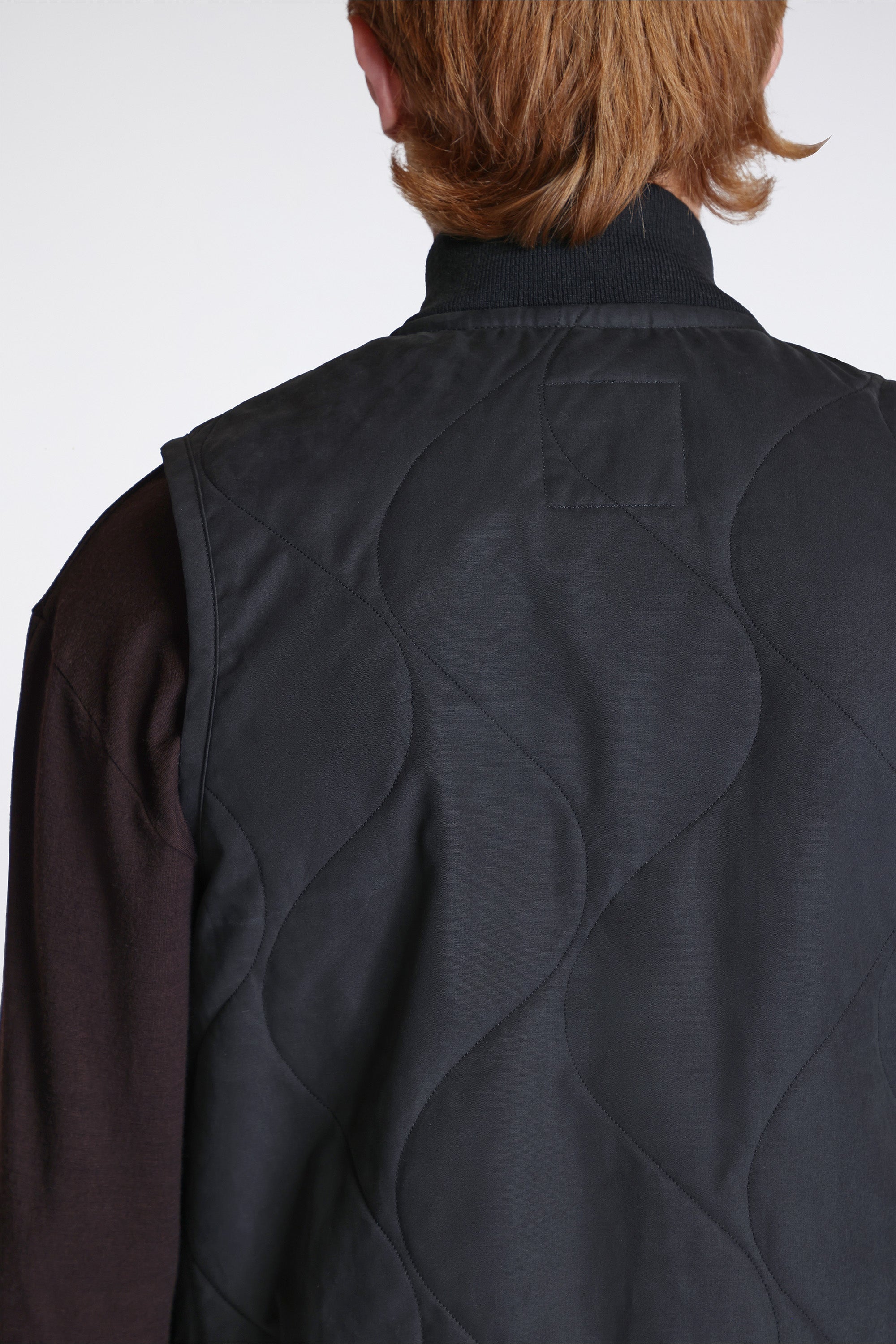 Bomber Gilet Mens Black