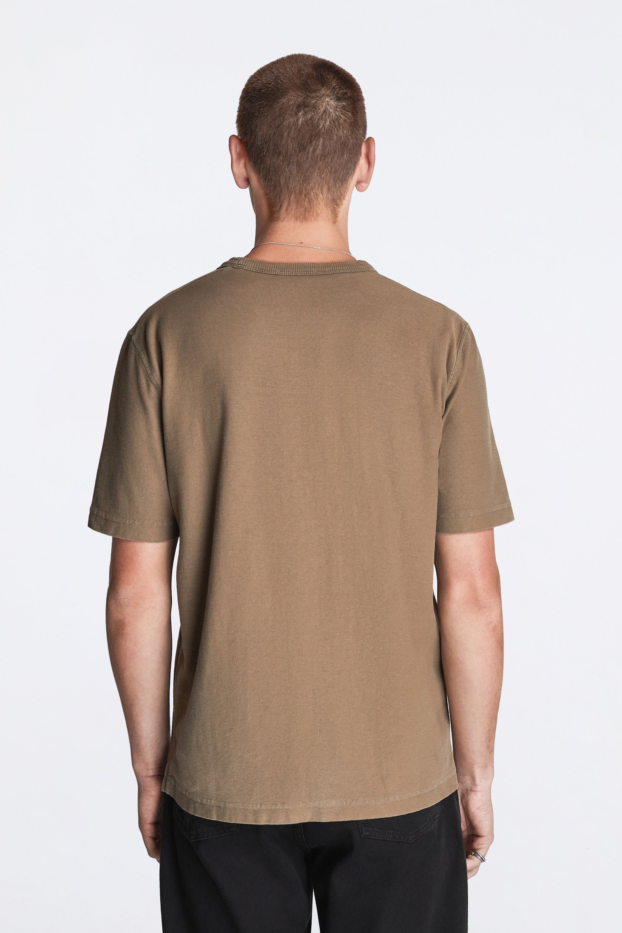 Elmelunde Organic Dry Cotton GMD T-shirt Walnut
