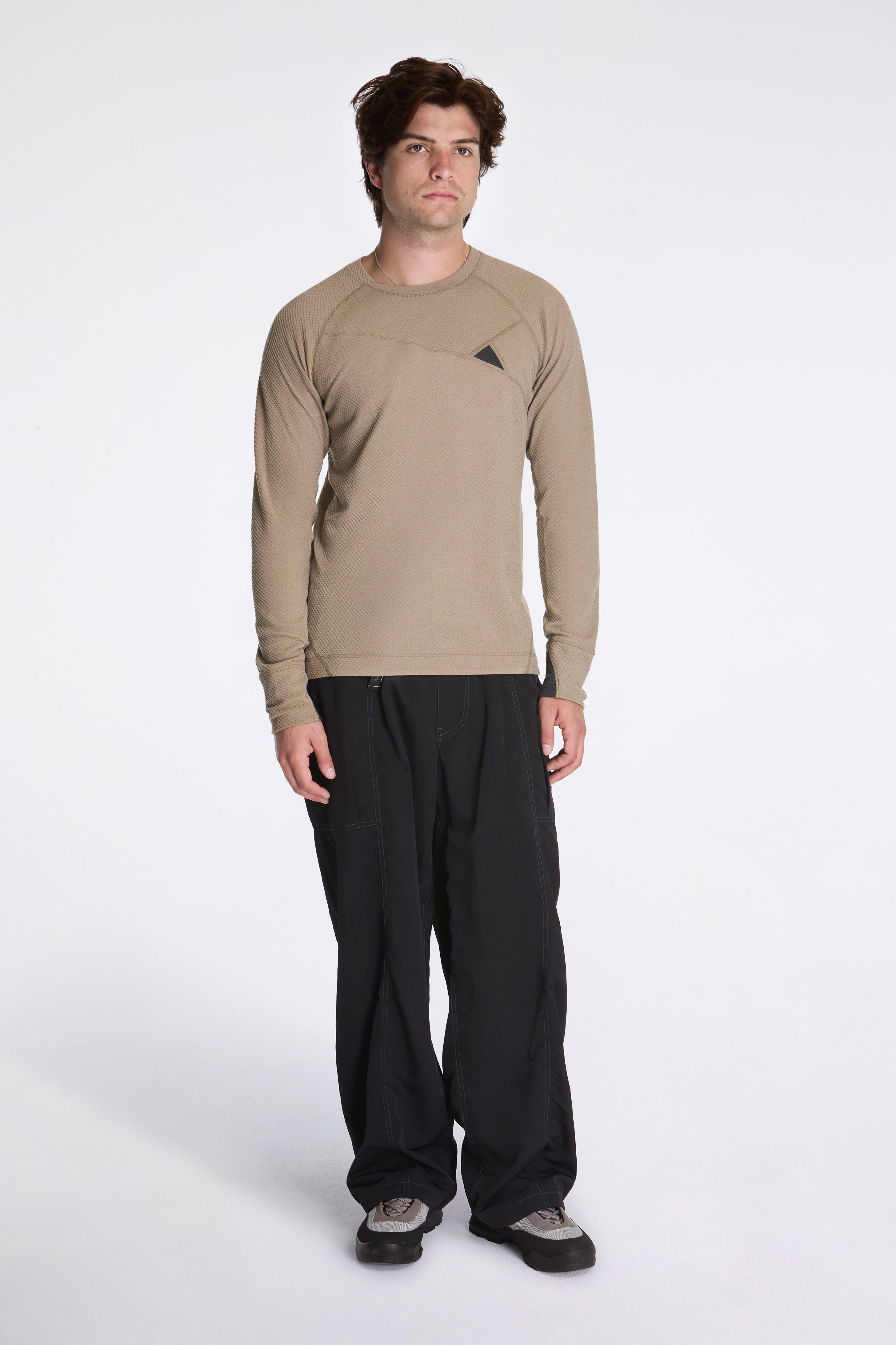 Huge Crew M'S Silver Green