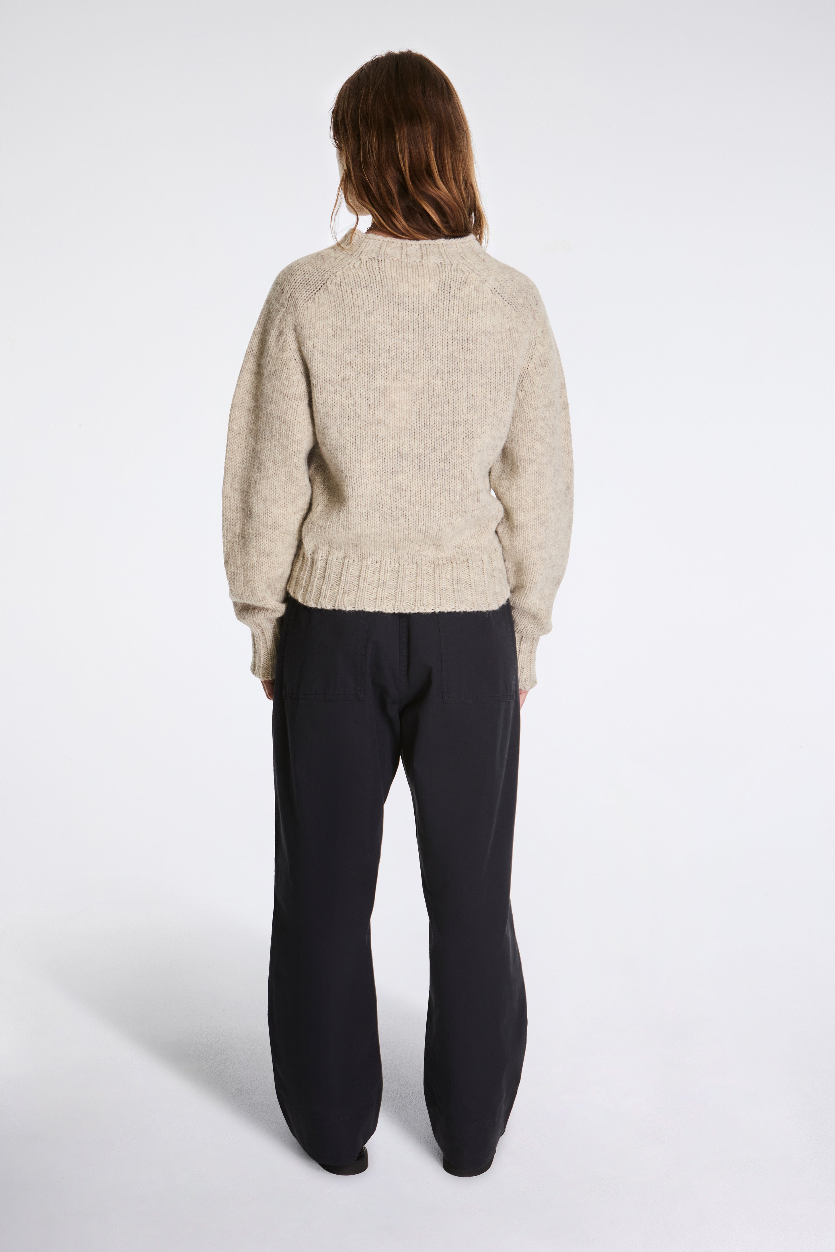 MHL Chunky Seamless Crew Neck Natural